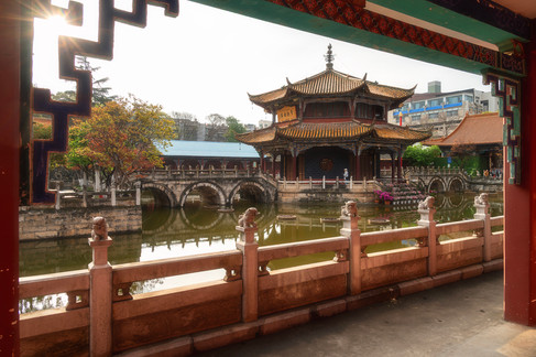 yuantong temple kunming วัดหยวนทง คุนหมิง