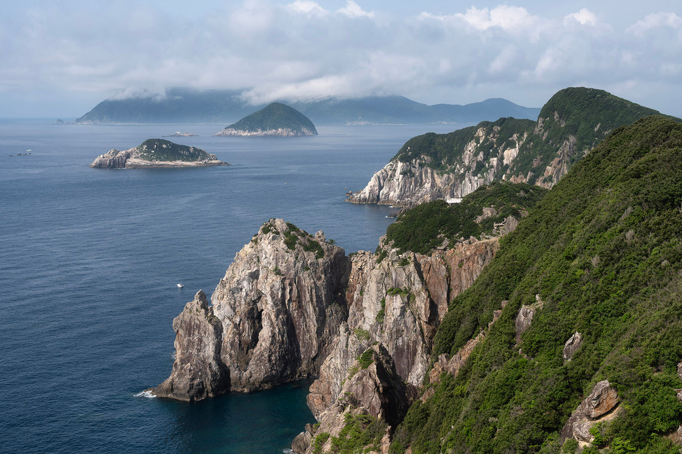 Kannon Rock kashiwajima island kochi shikoku japan