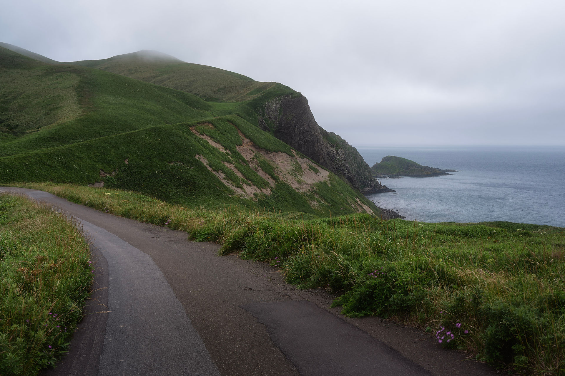 cape gorota observation deck rebun island hokkaido japan