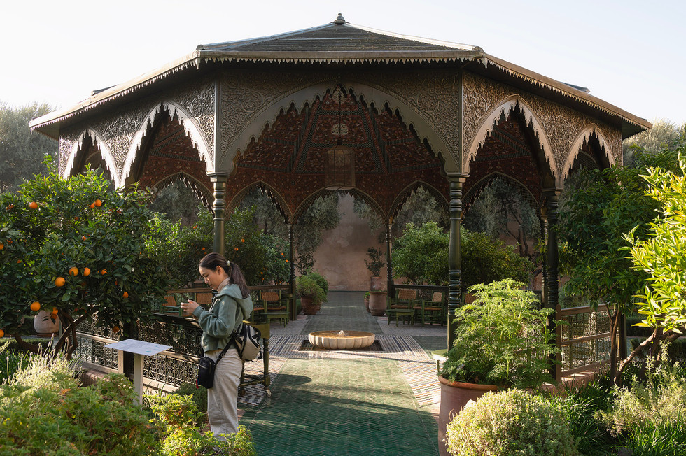 le jardin secret marrakesh morocco มาร์ราเกช โมร็อกโก