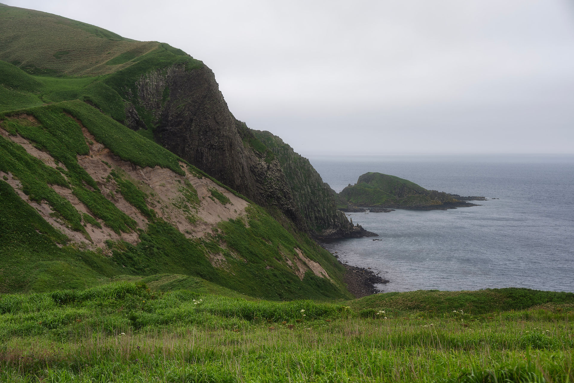cape gorota observation deck rebun island hokkaido japan