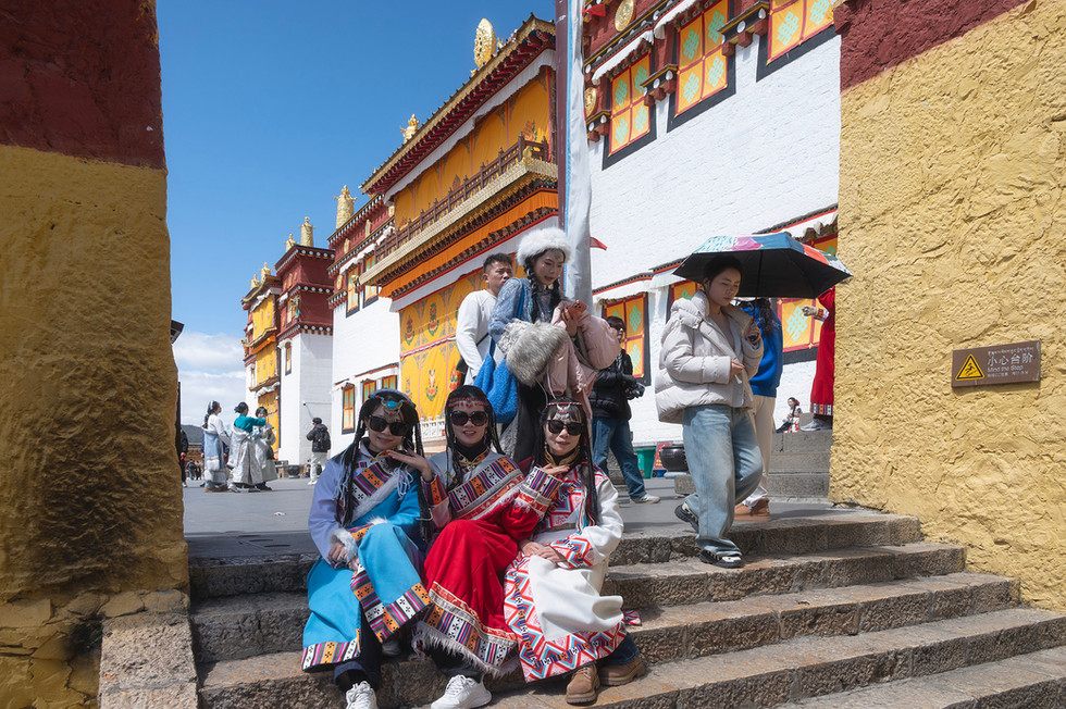 วัดลามะซงจ้านหลิน แชงกรีล่า songjanlin temple shangri-la
