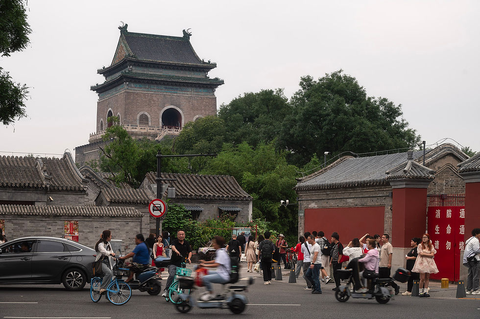 bell tower beijing หอระฆัง ปักกิ่ง