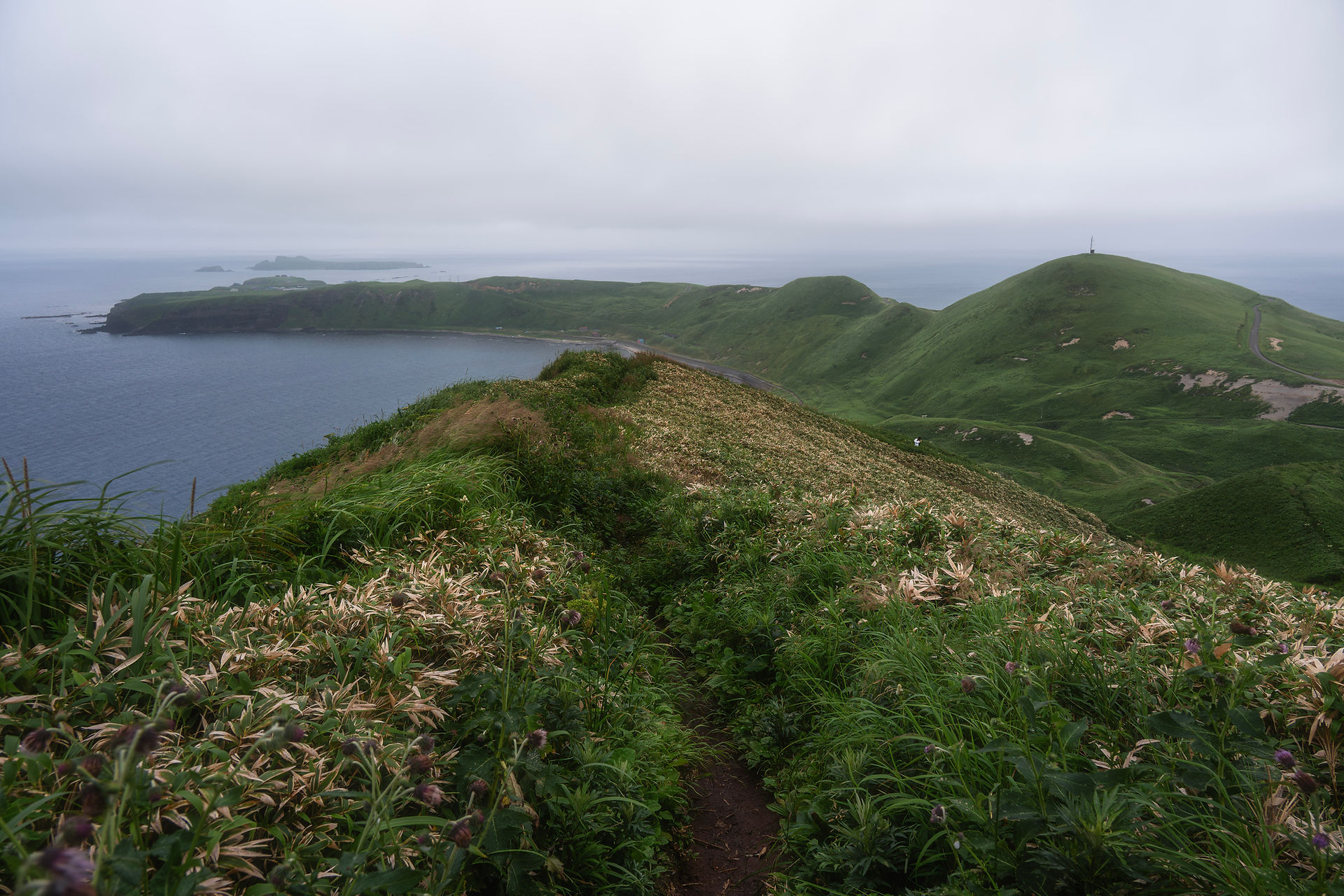 cape gorota observation deck rebun island hokkaido japan