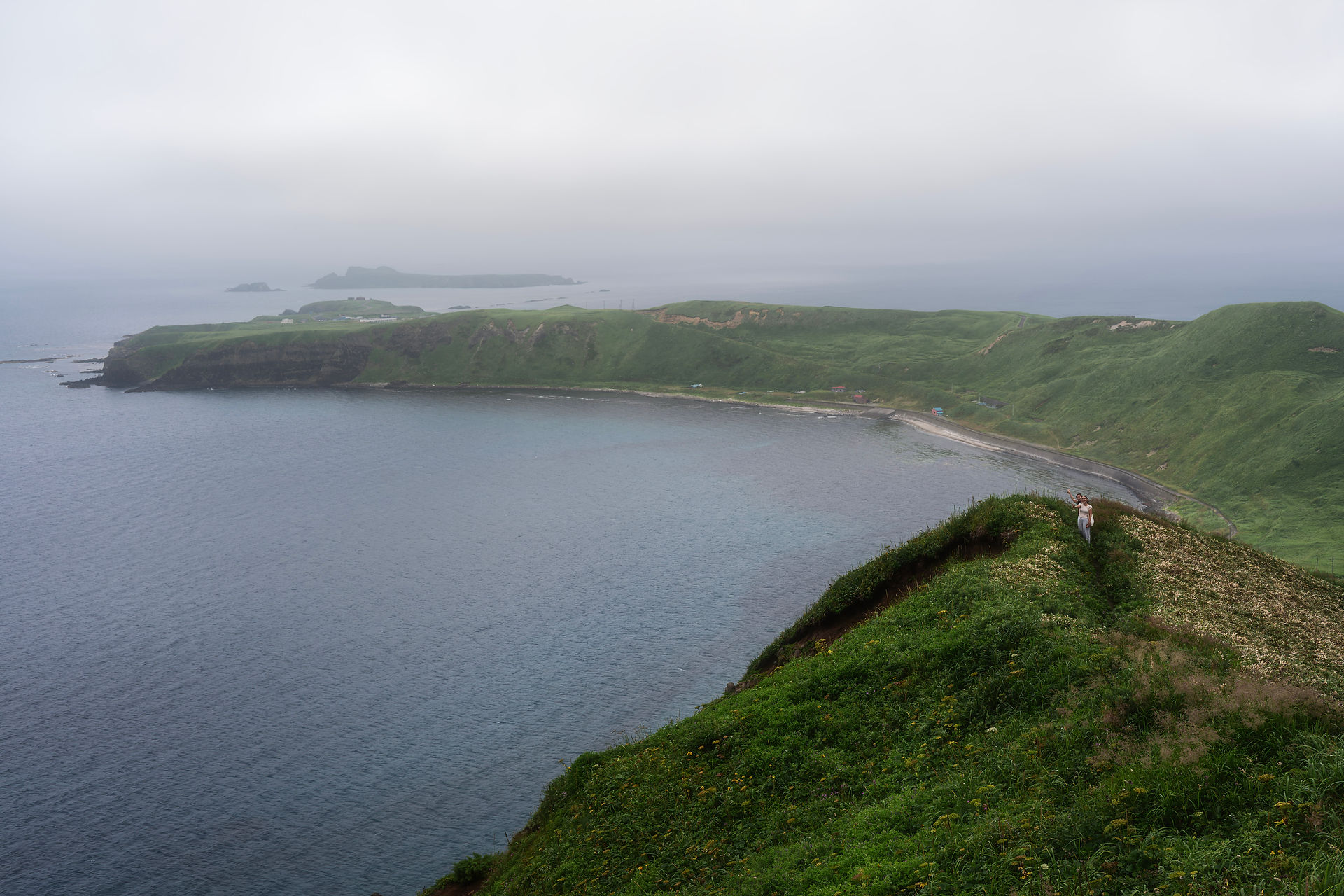 cape gorota observation deck rebun island hokkaido japan