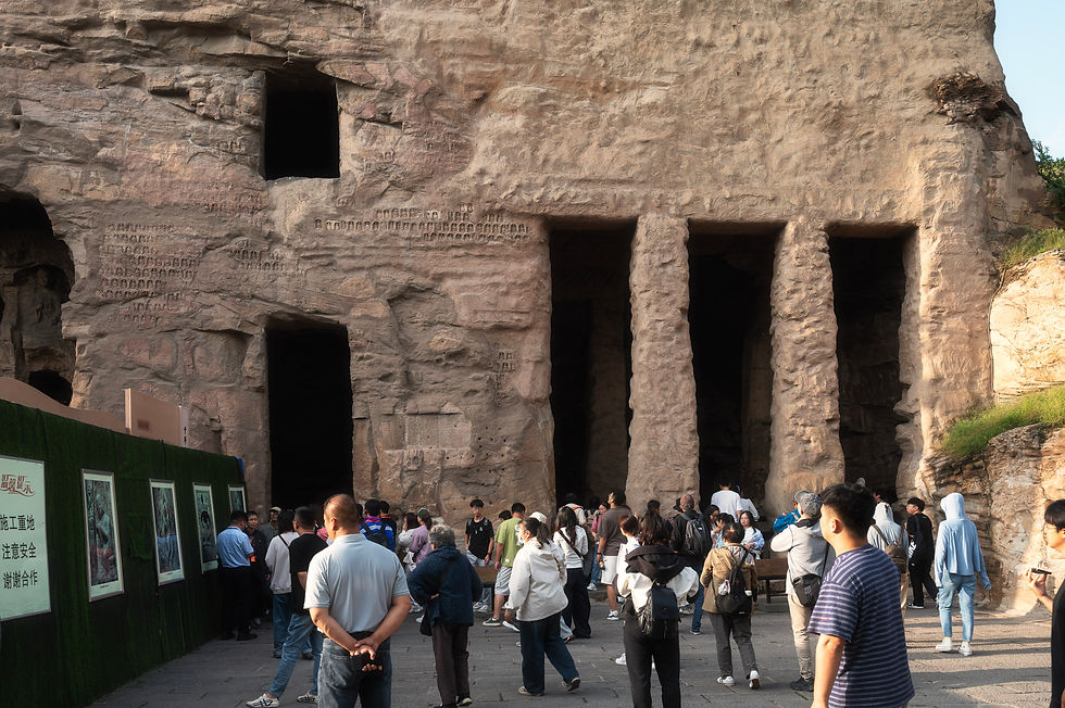 yungang grottoes datong หยุนกังฉือคู ต้าถง