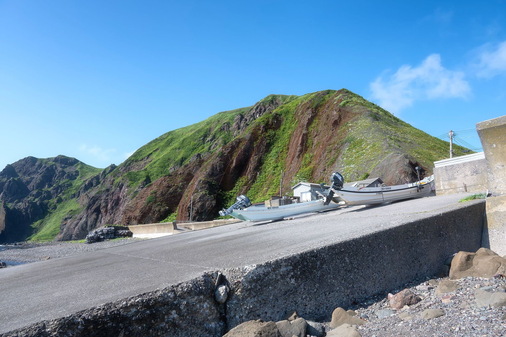 menohama rebun island summer hokkaido japan