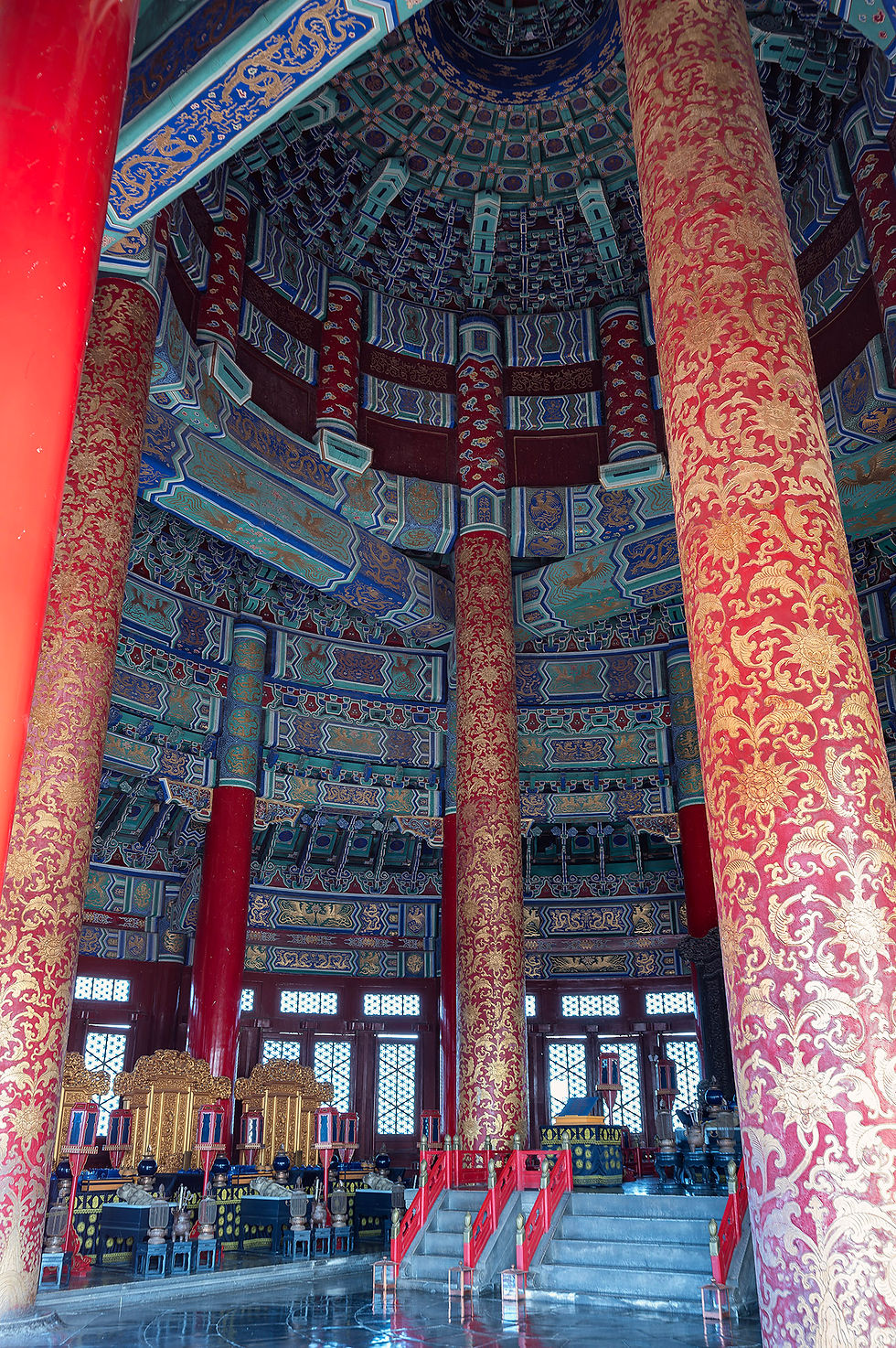 temple of heaven beijing หอสักการะฟ้าเทียนถัน ปักกิ่ง