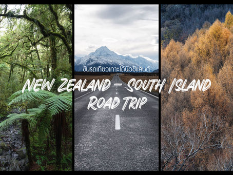 New Zealand South Island Road Trip 9 วัน 8 คืนขับรถเที่ยวเกาะใต้นิวซีแลนด์