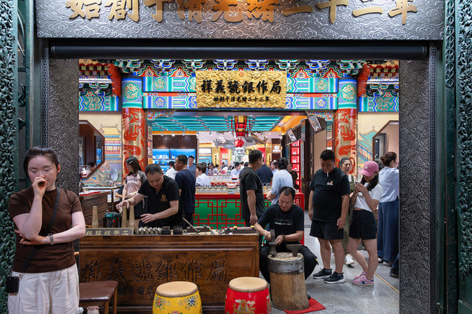 qianmen street beijing ปักกิ่ง