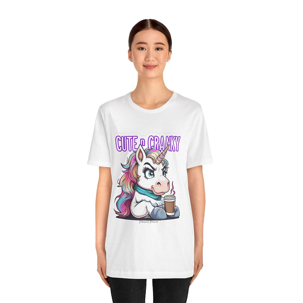Thumbnail: Funny Printed Soft T-Shirt Humorous Comfort Ladies Women Mum Top Tee