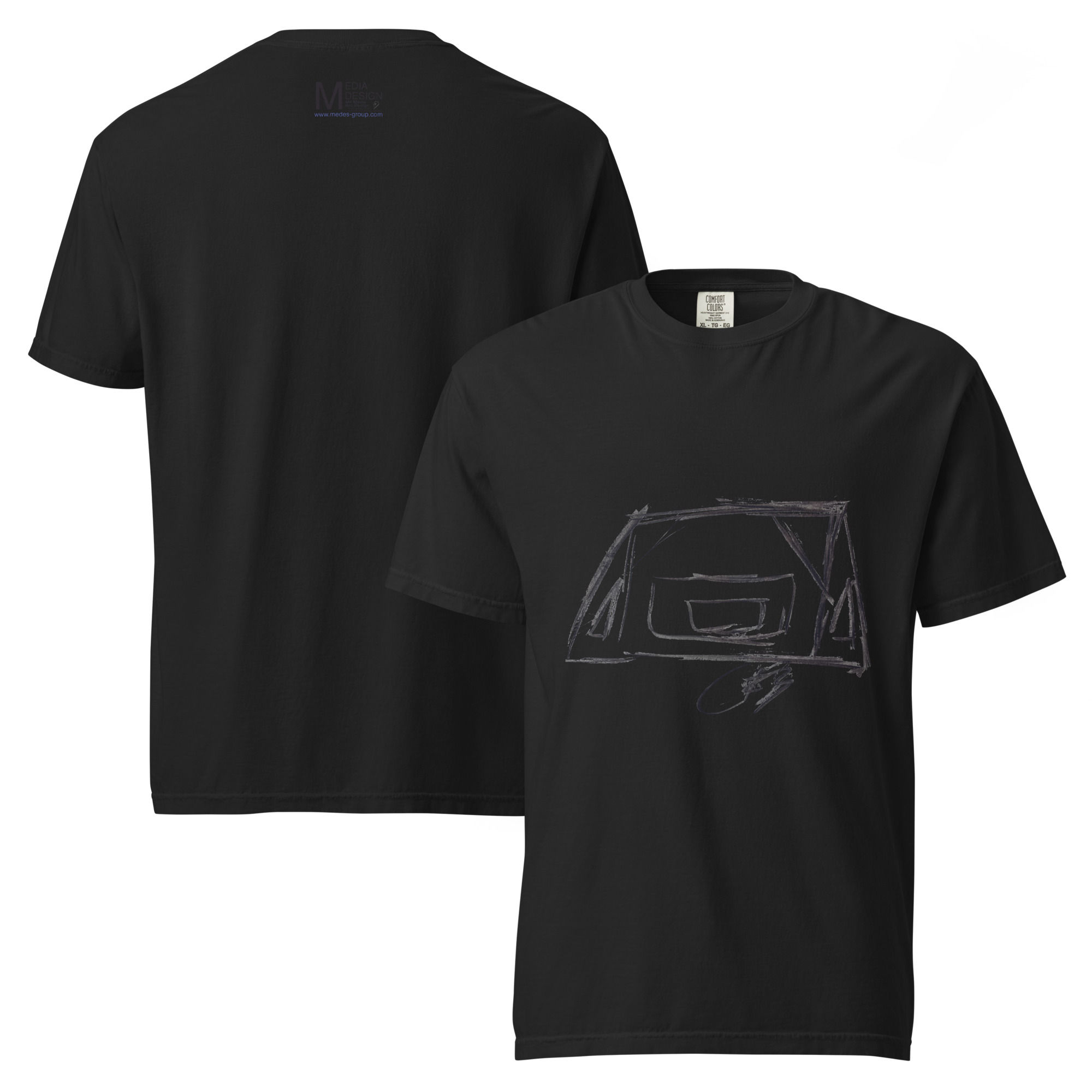 Medes Group Comfort Colors twenty-eight Unisex T-Shirt black