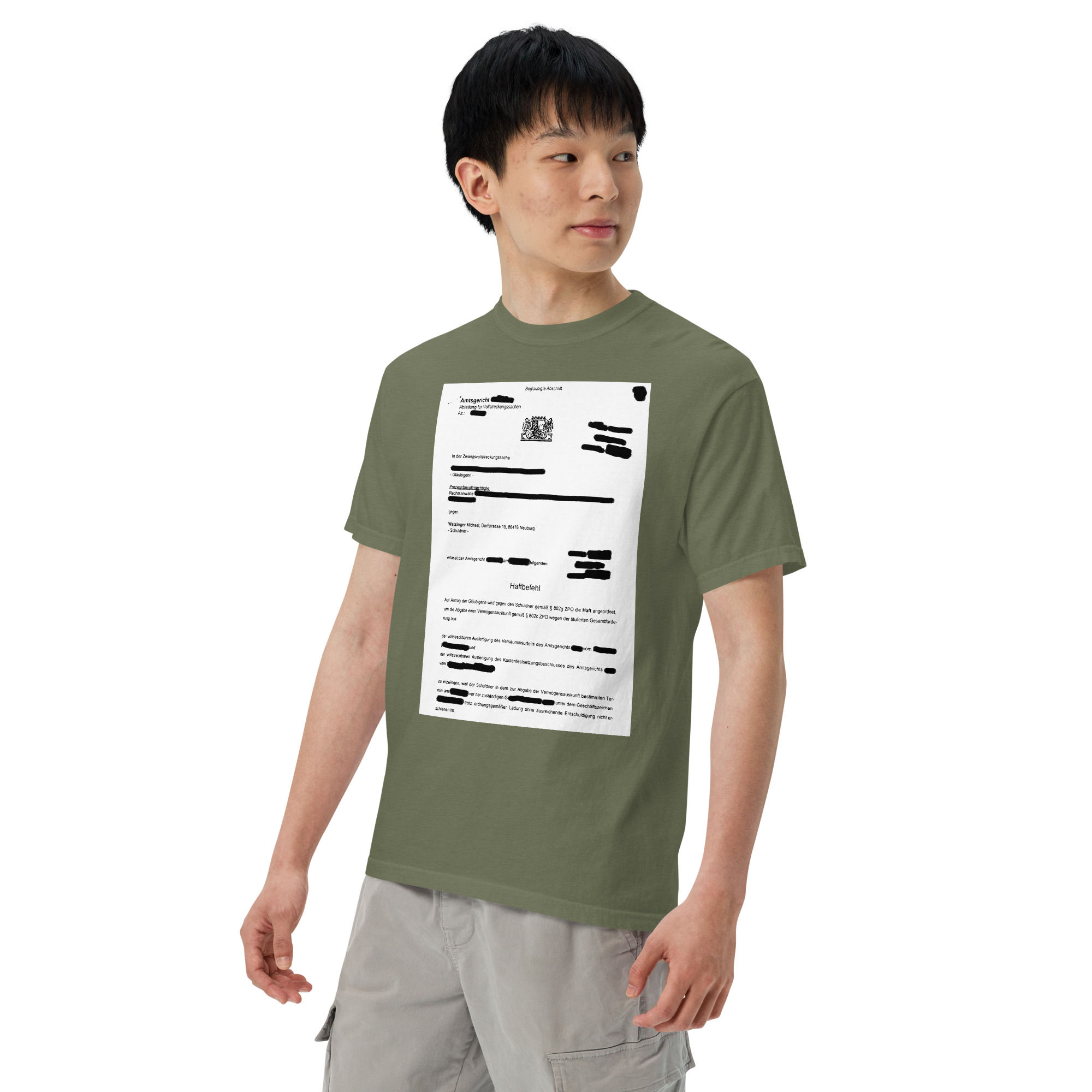 Medes Group Comfort Colors forty-seven Unisex T-Shirt Moss