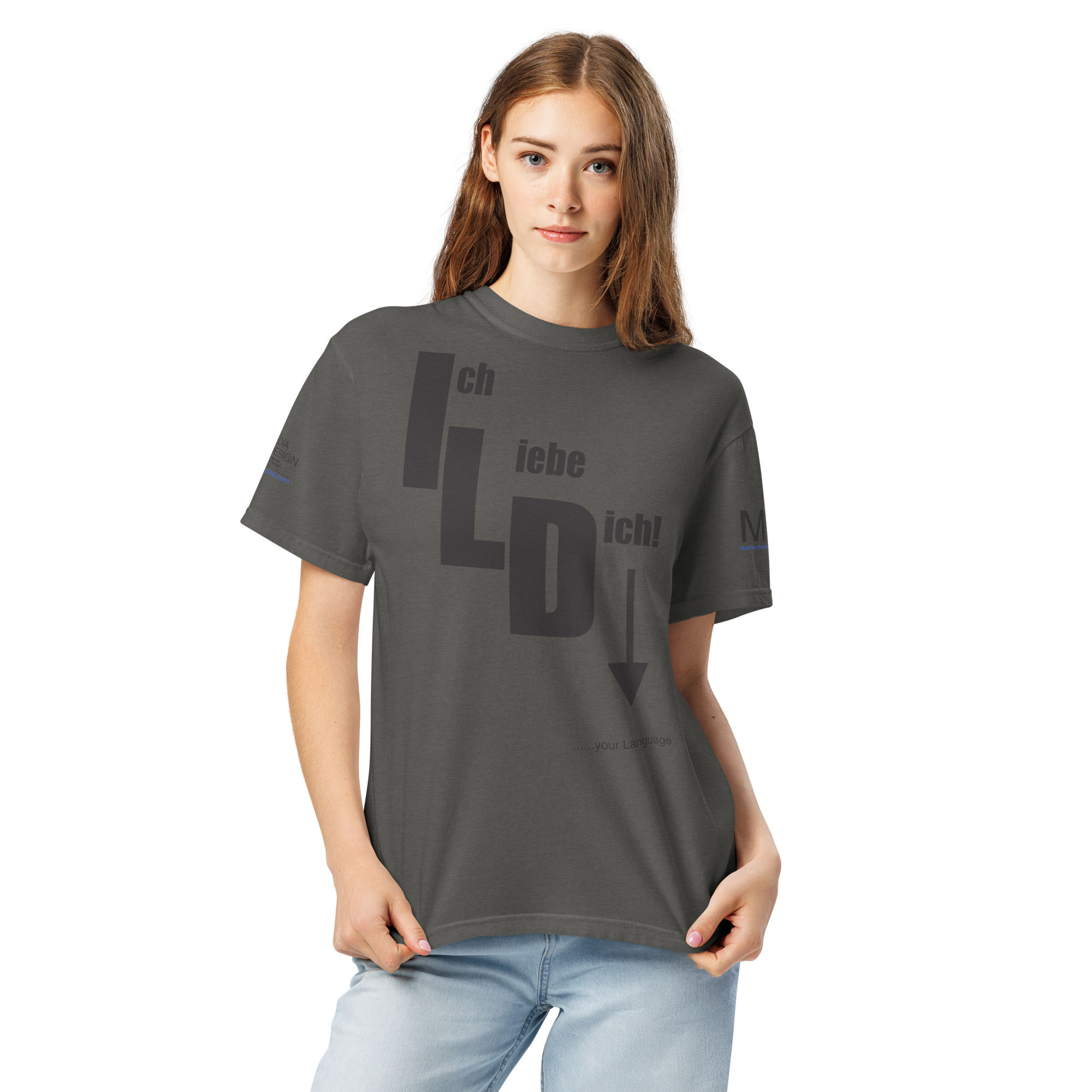 Medes Group Comfort Colors seven Unisex T-Shirt Pepper