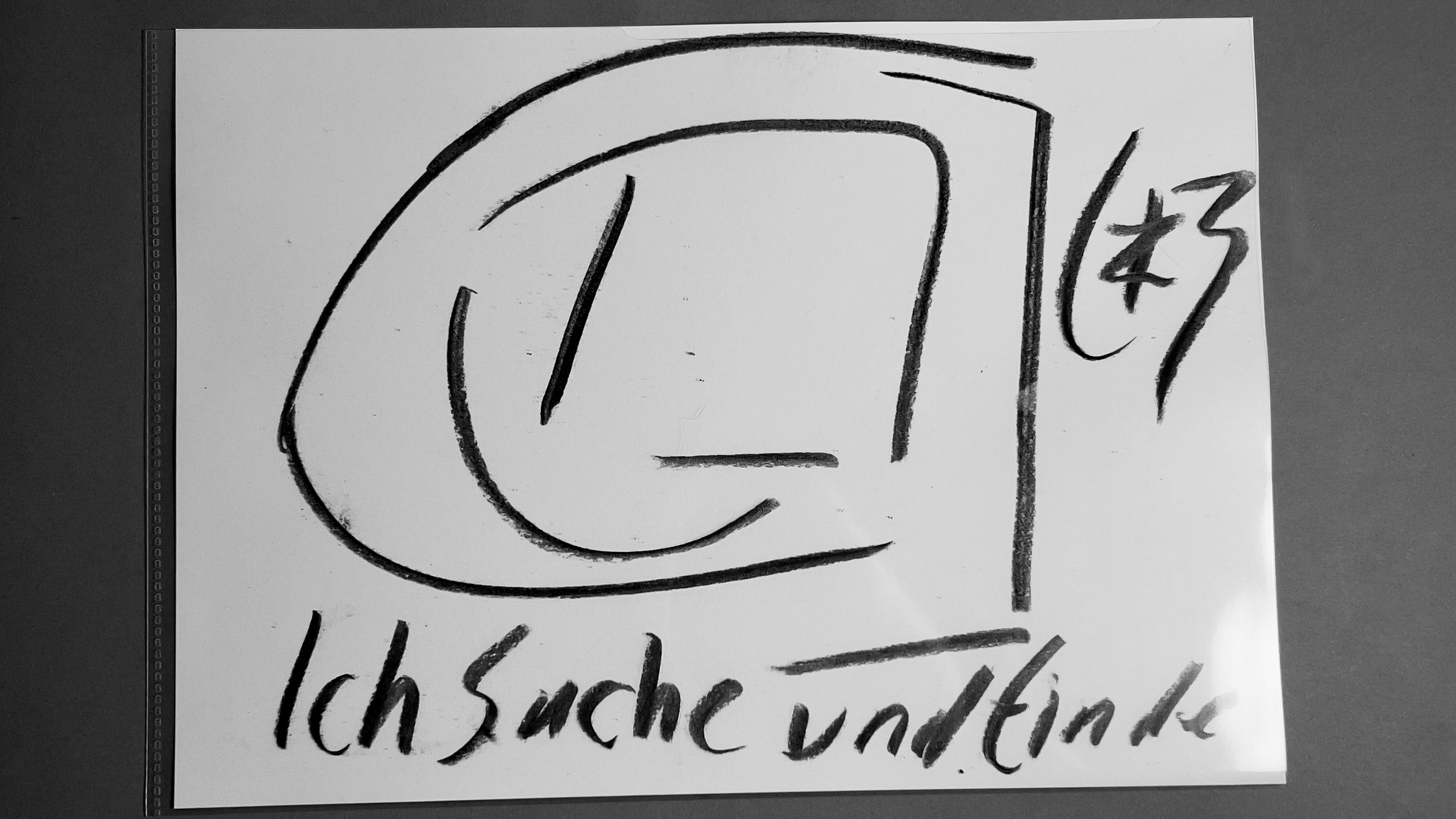 Ich suche und finde Zeichnung by Michail