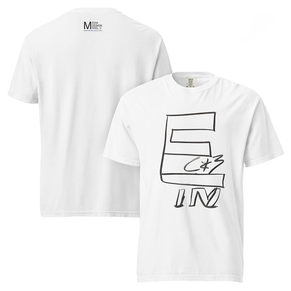Medes Group Comfort Colors thirty-four Unisex T-Shirt white