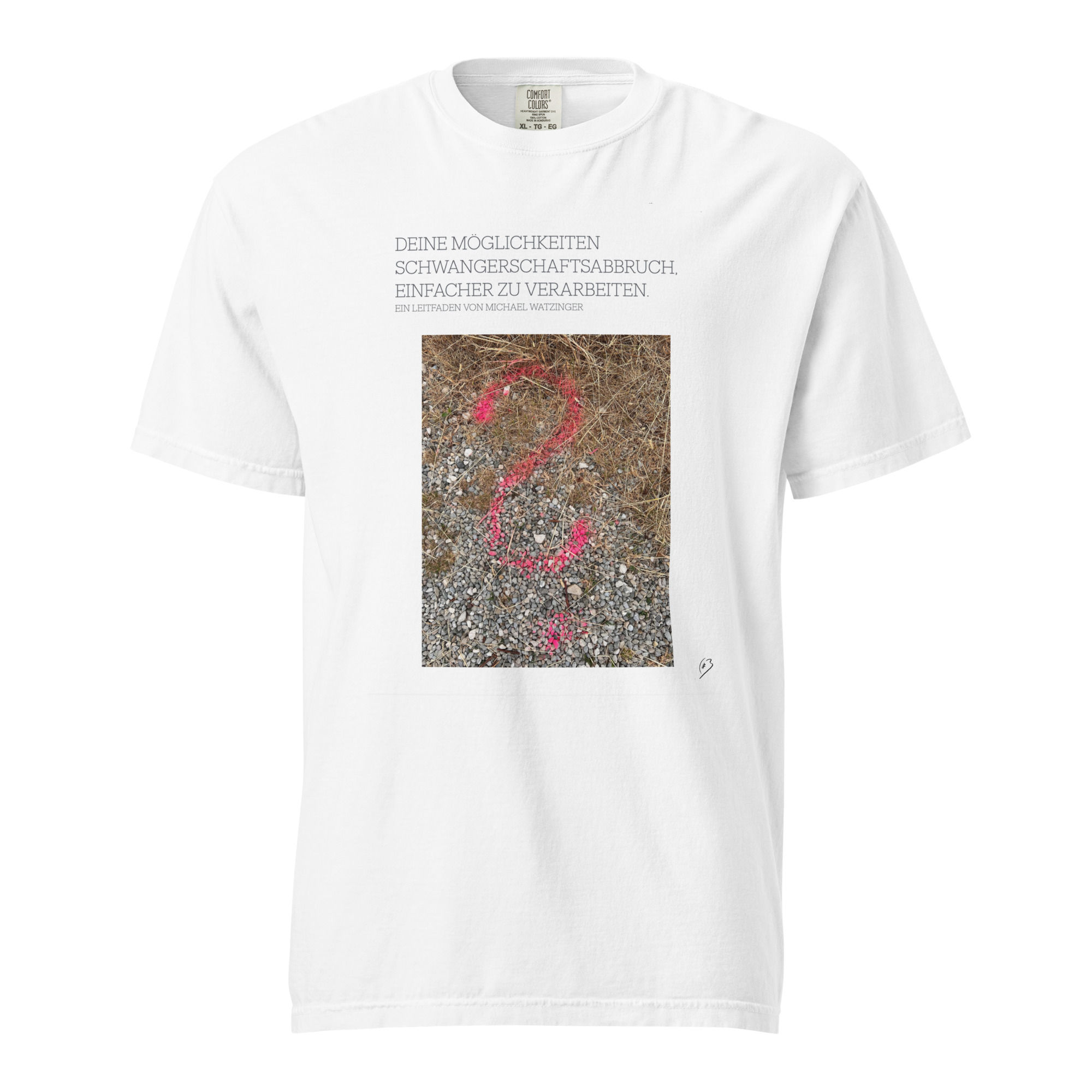 Medes Group Comfort Colors four T-Shirt white