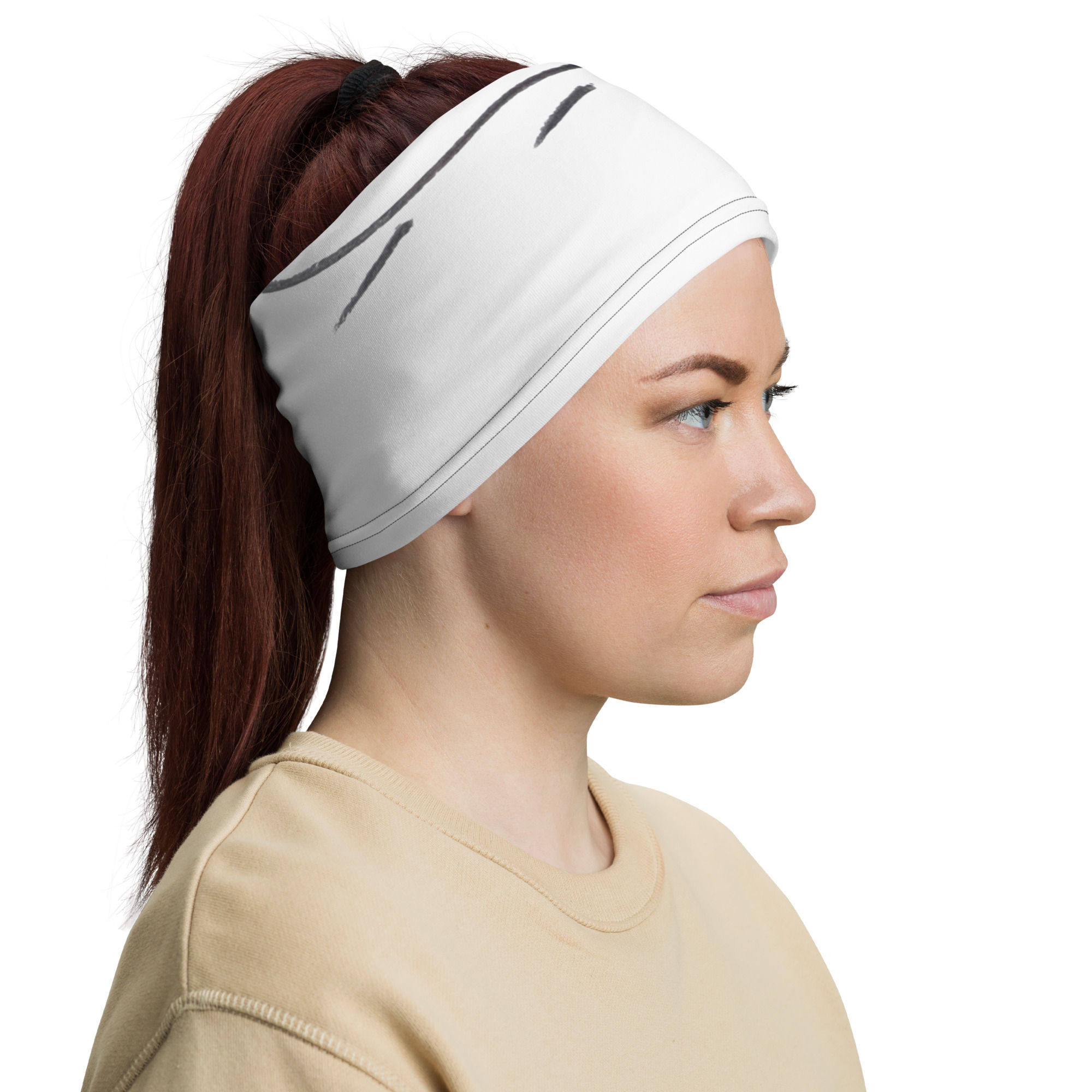 Medes Group Multifunktionstuch seven – onesize Tube white