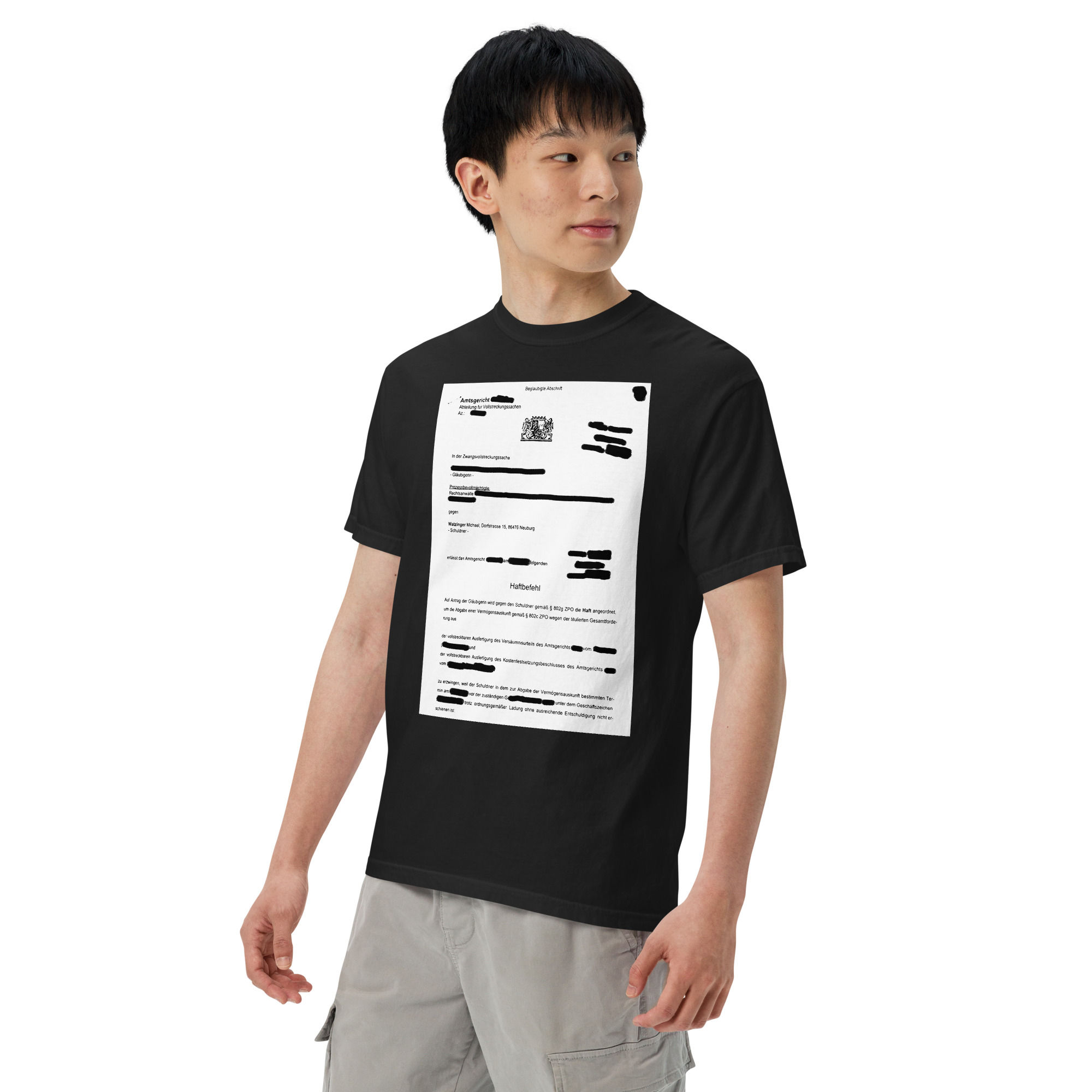 Medes Group Comfort Colors forty-seven Unisex T-Shirt Black