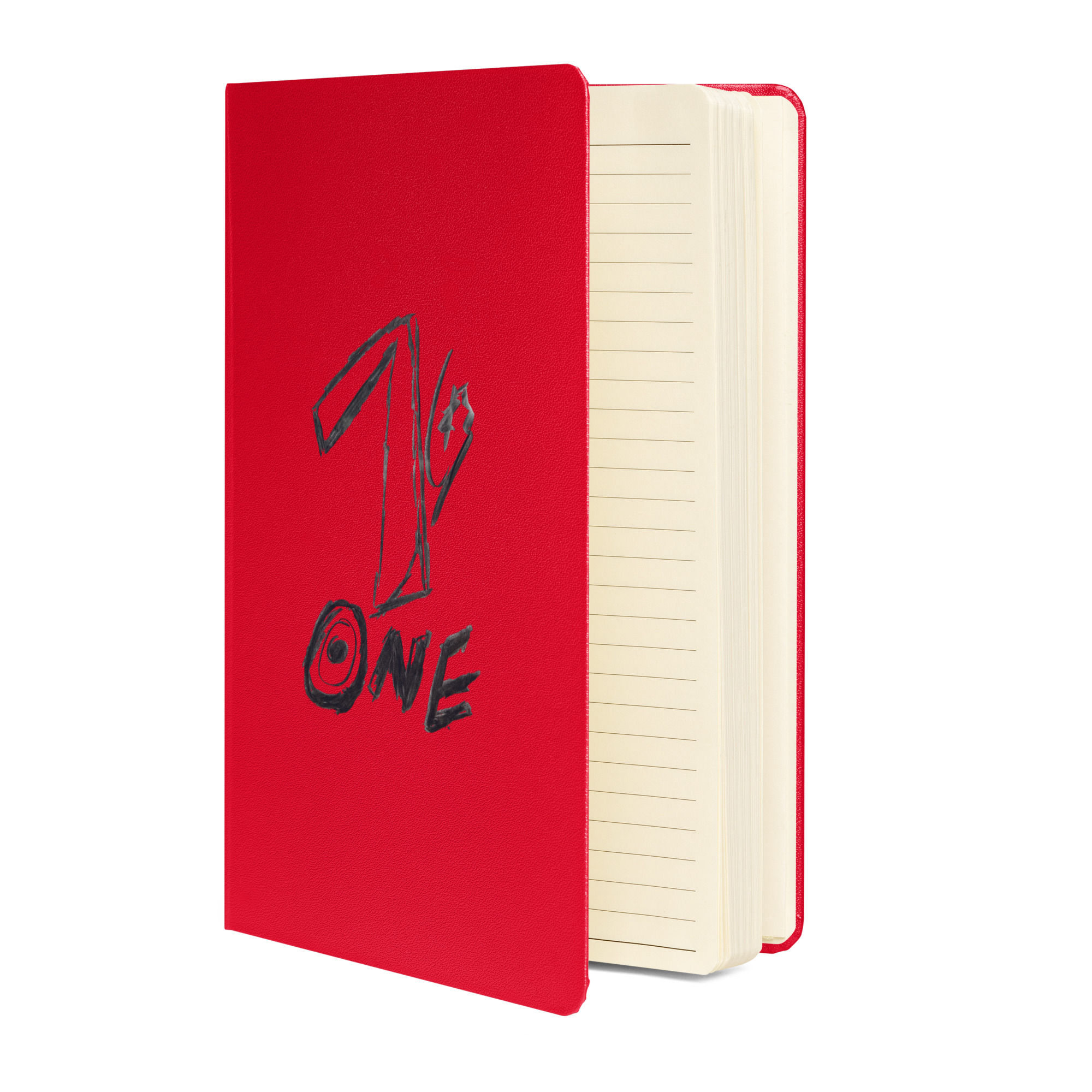 Medes Group Hardcover Notizbuch five Red