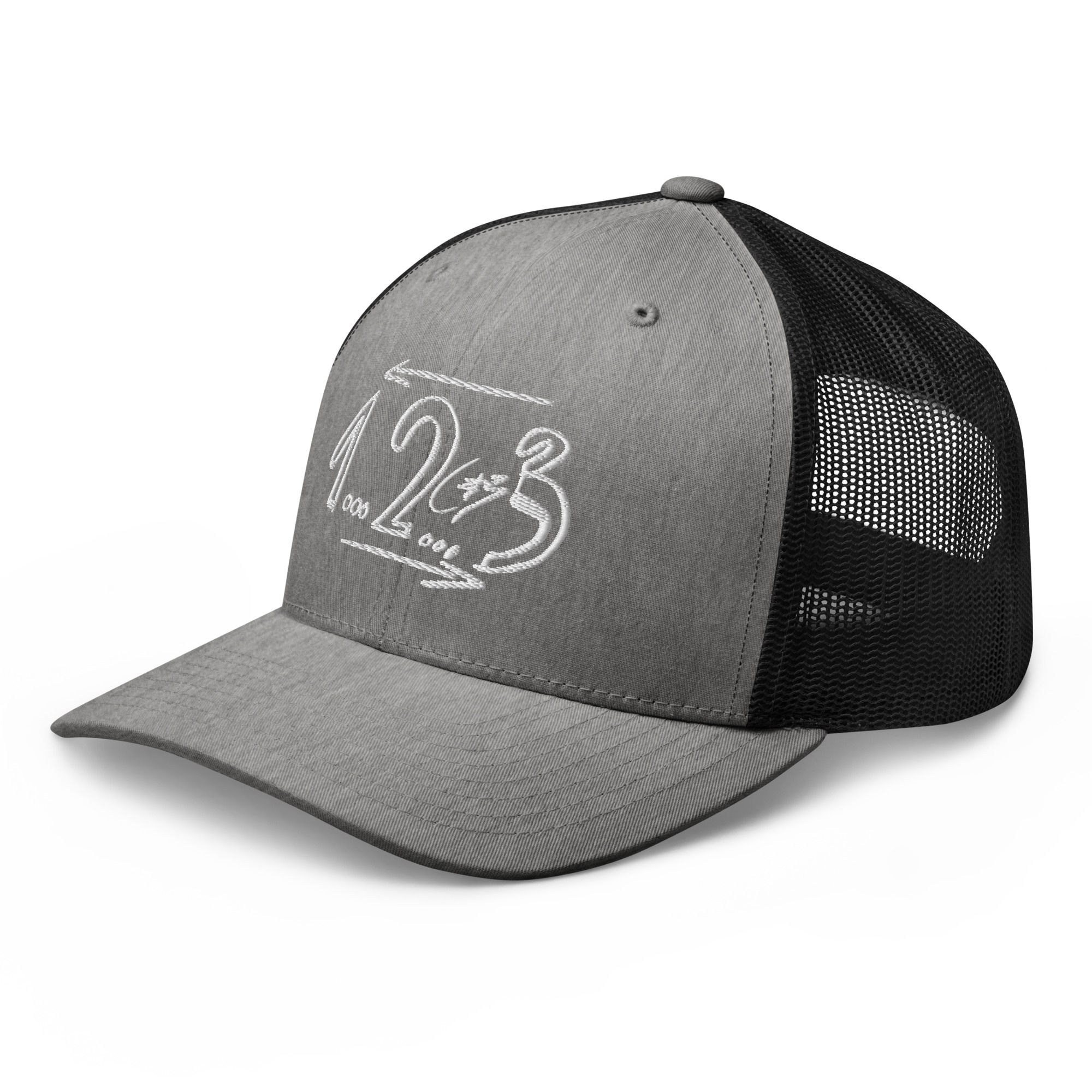 Medes Group Trucker Cap one Heather/Black