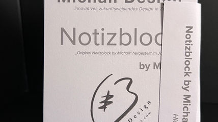 New selling price notepad by Michail 39,99€