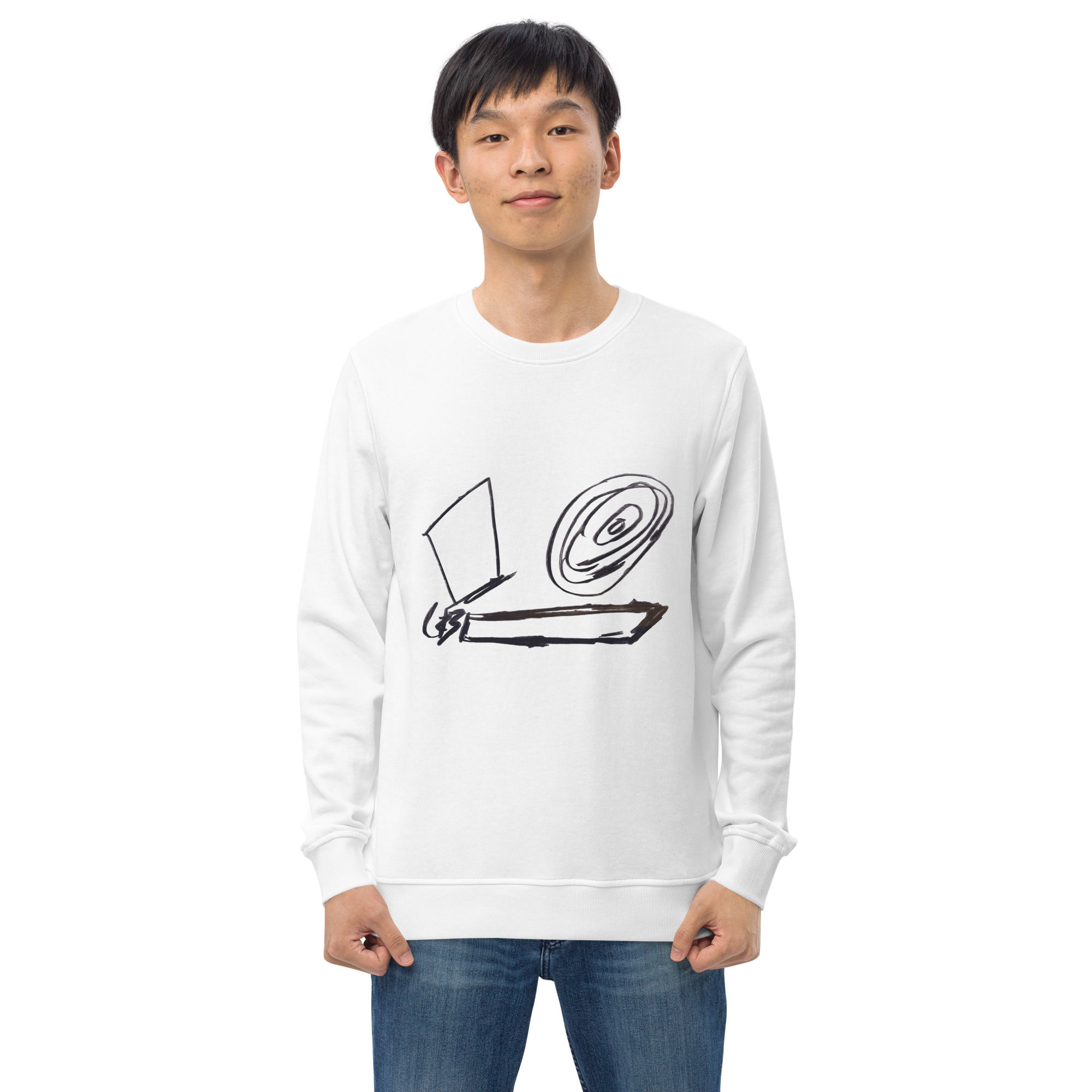 Medes Group Bio-Sweater one – Unisex Sweater white