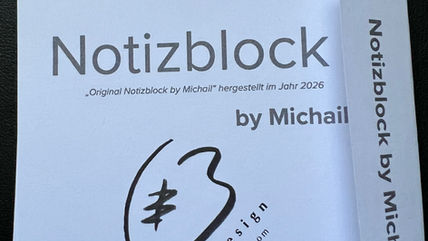 Entdecke die Magie meines neuen Notizblocks der gerade entsteht und die Geheimnisse seiner Seiten!