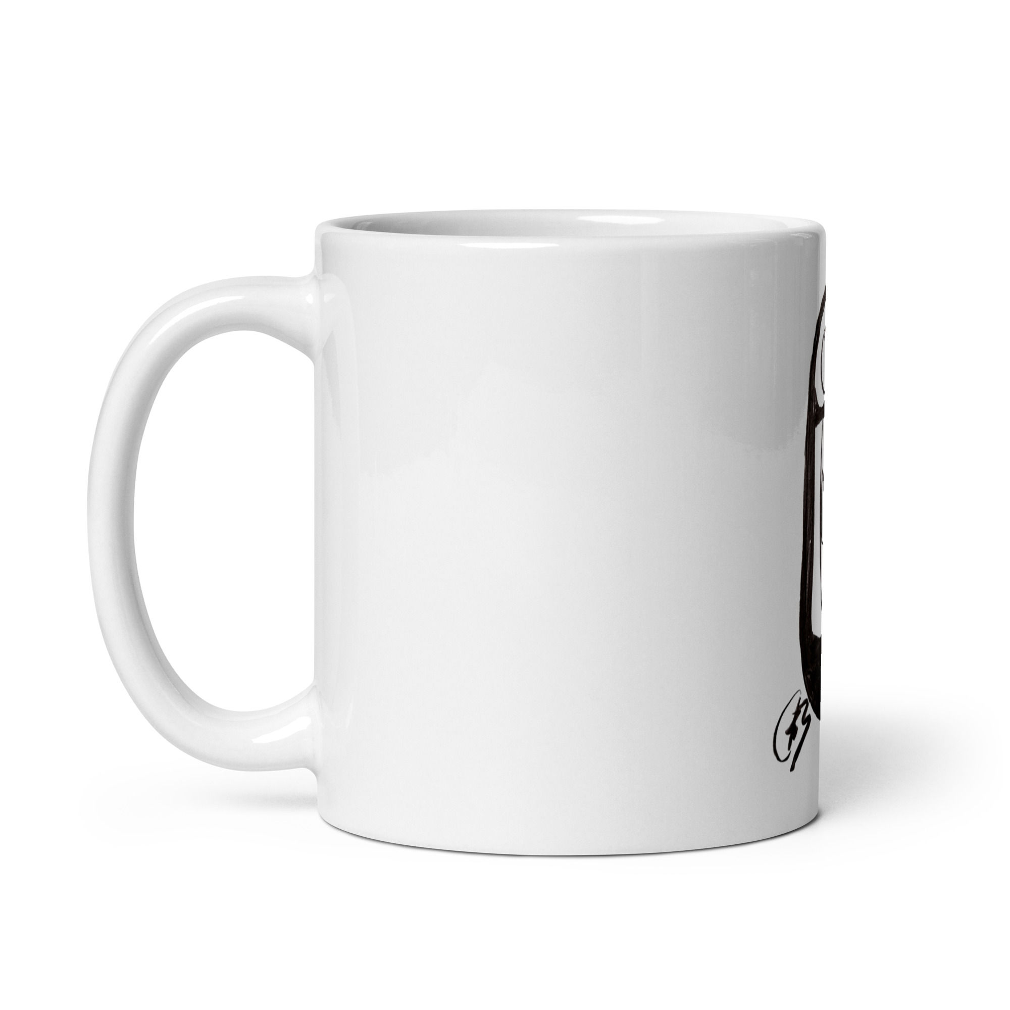 Medes Group white Mug two 443ml