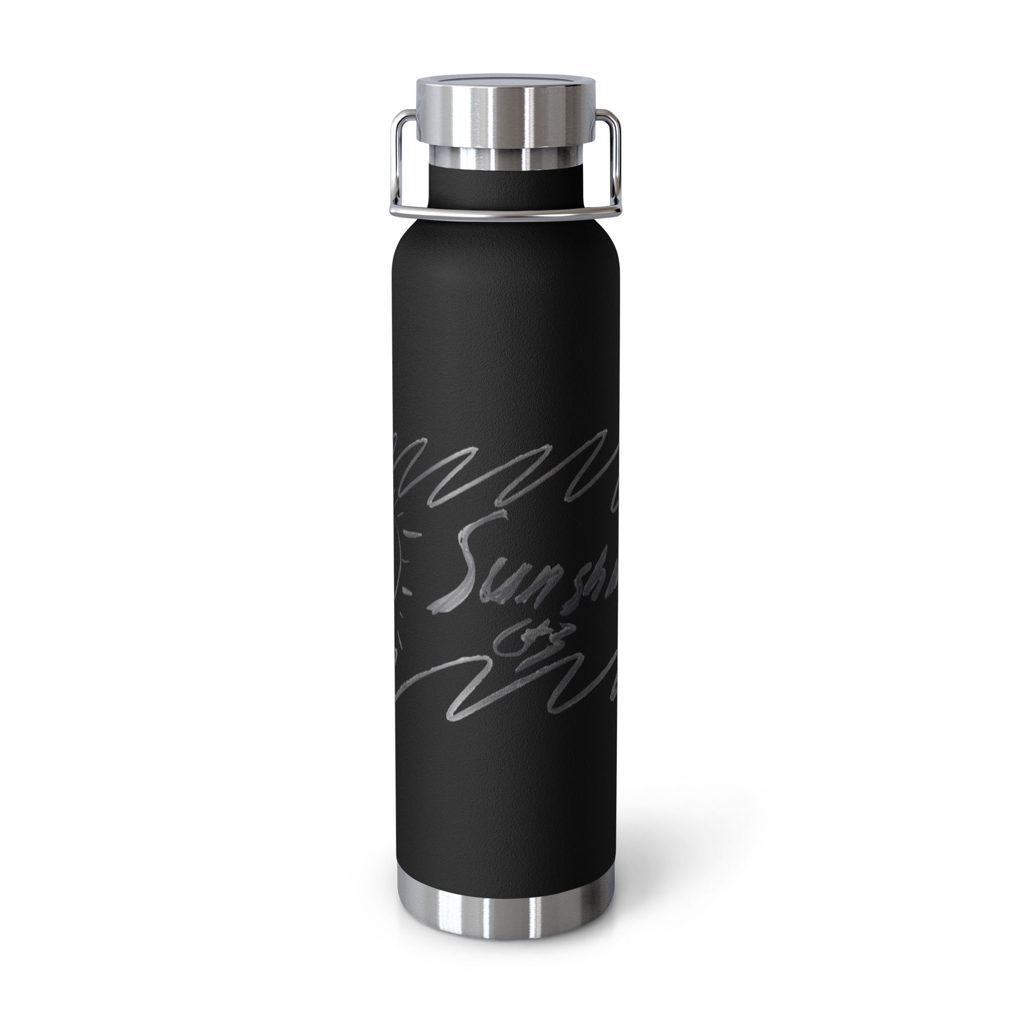 Medes Group Premium Thermo-Trinkflasche Eight Black