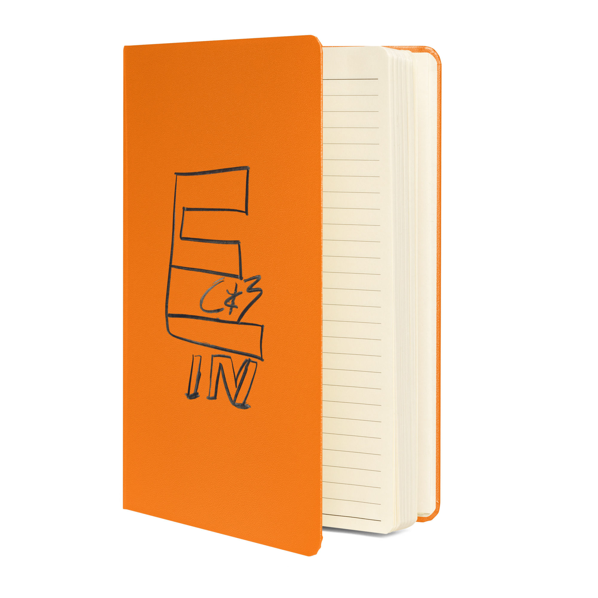 Medes Group Hardcover Notizbuch one Orange
