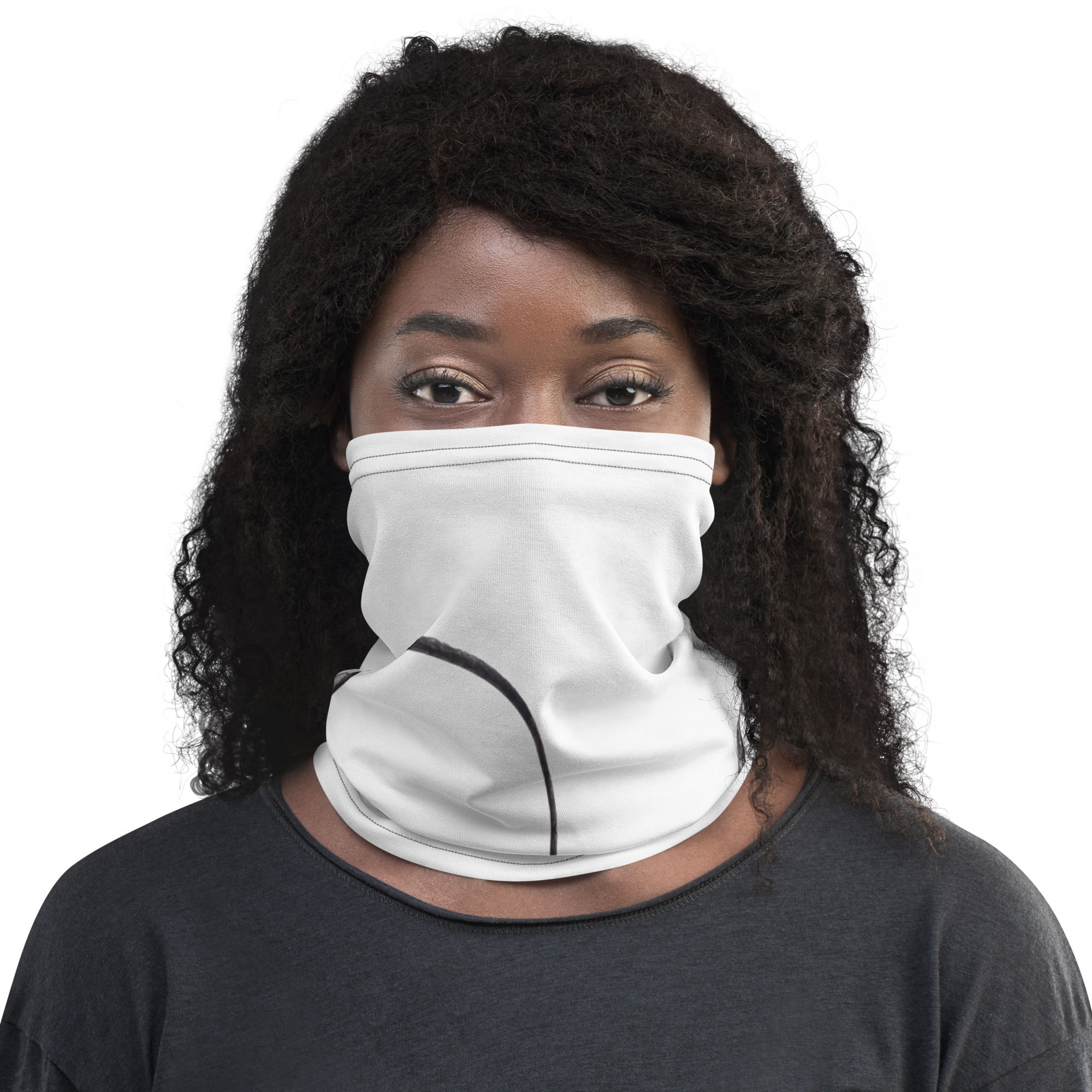 Medes Group Multifunktionstuch nine – onesize Tube white