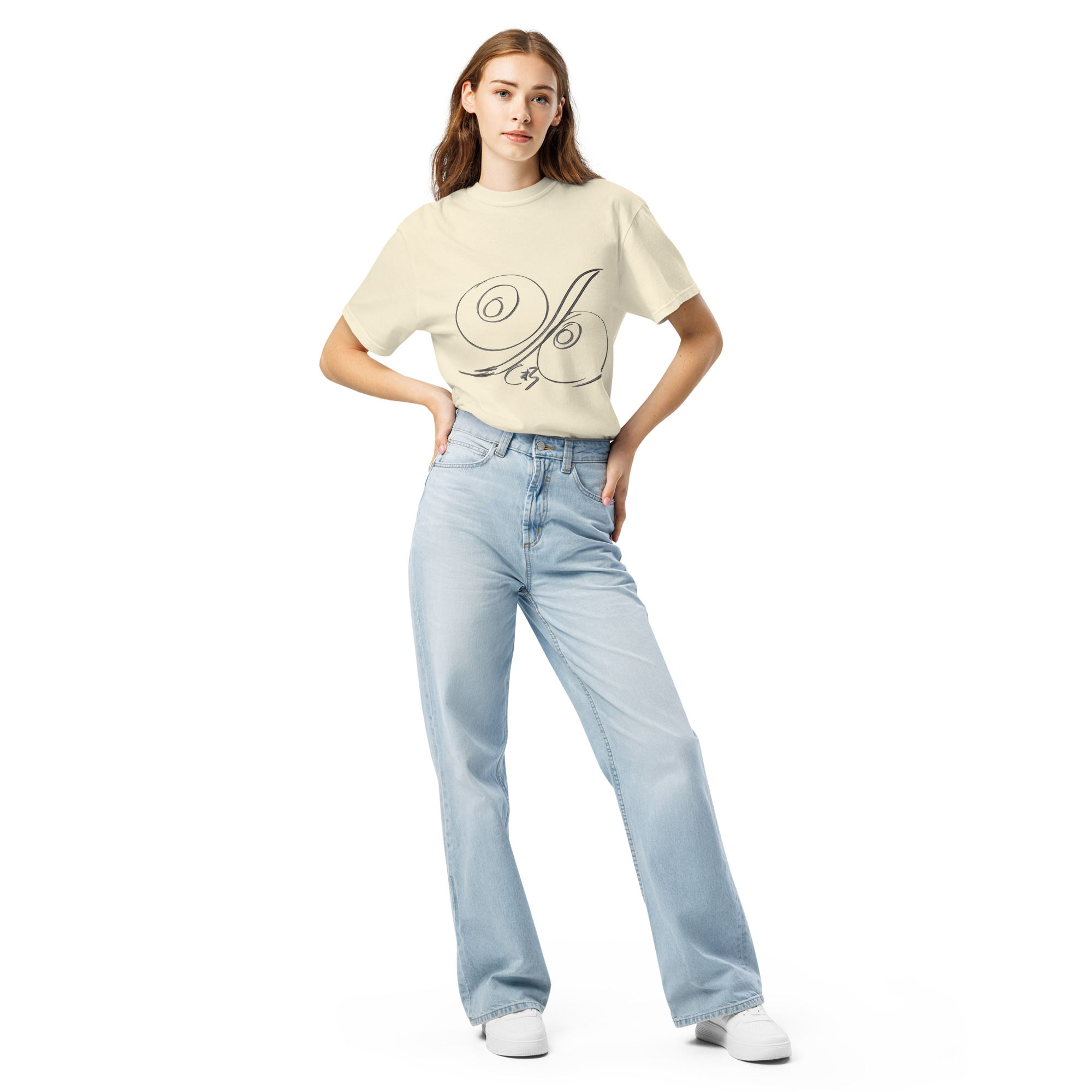 Medes Group Comfort Colors three T-Shirt ivory