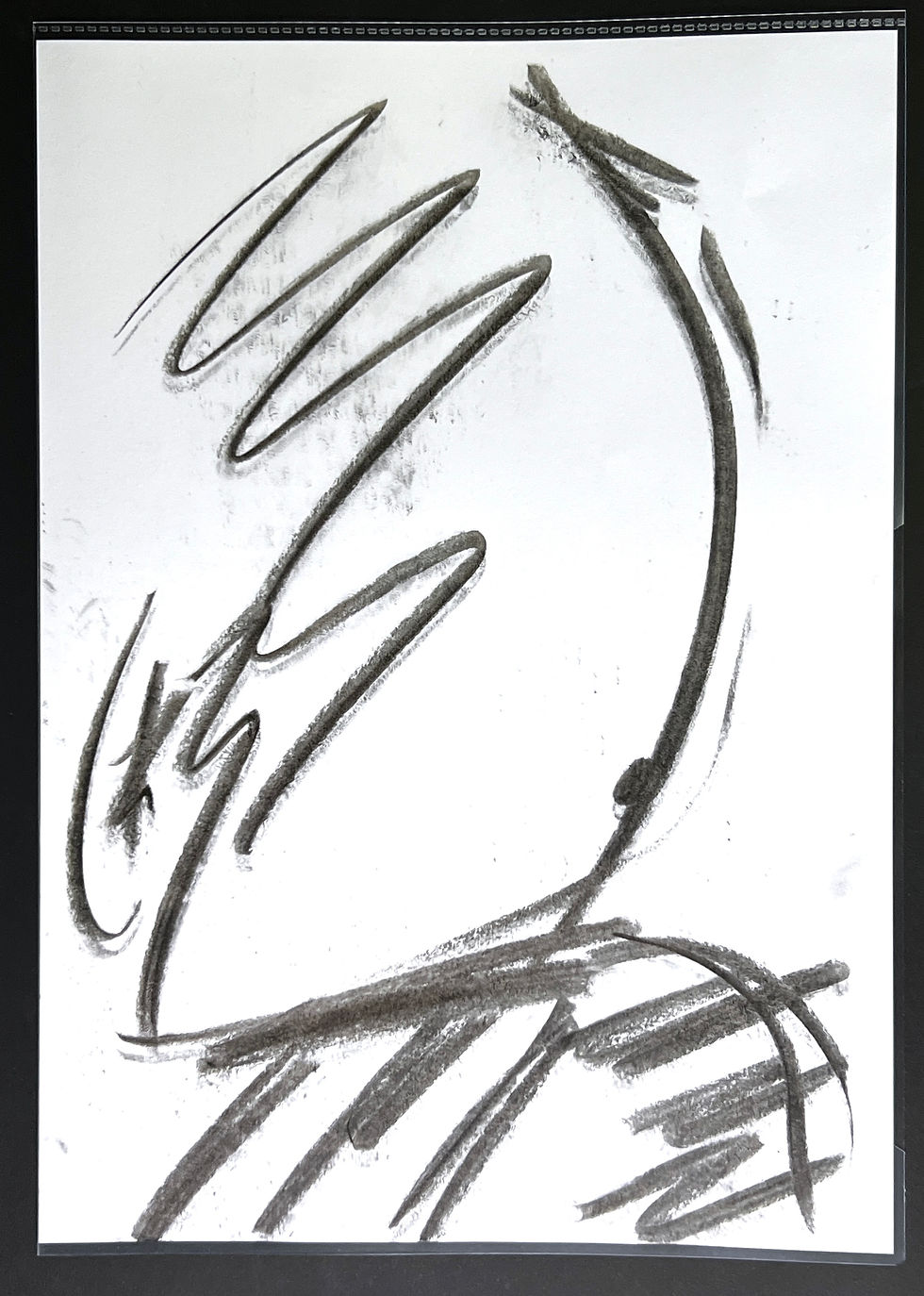 Bauch Zeichnung by Michail