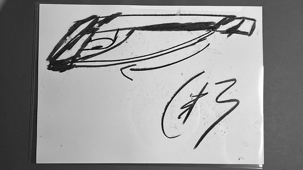 Selbstlader Zeichnung by Michail