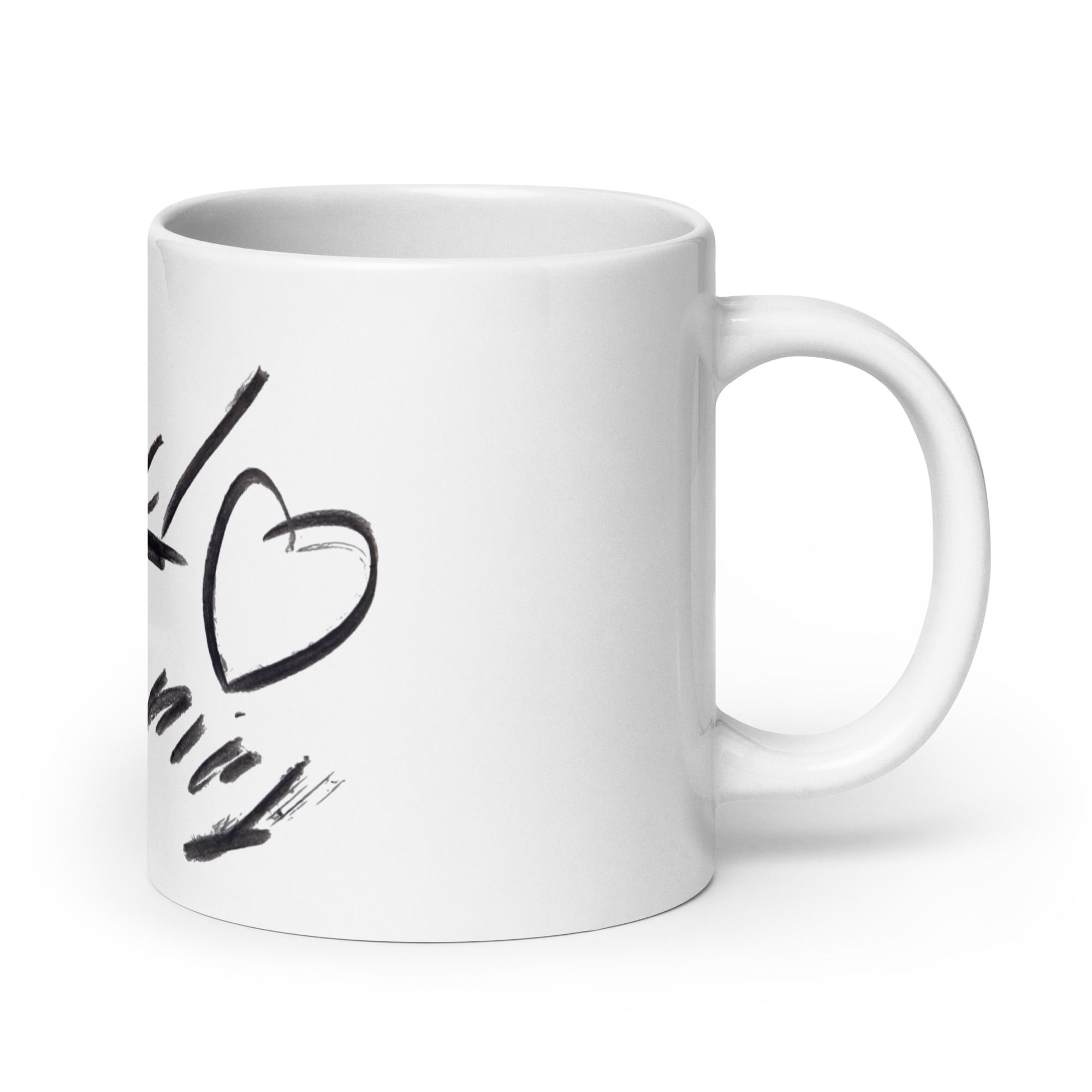 Medes Group white Mug five 600ml
