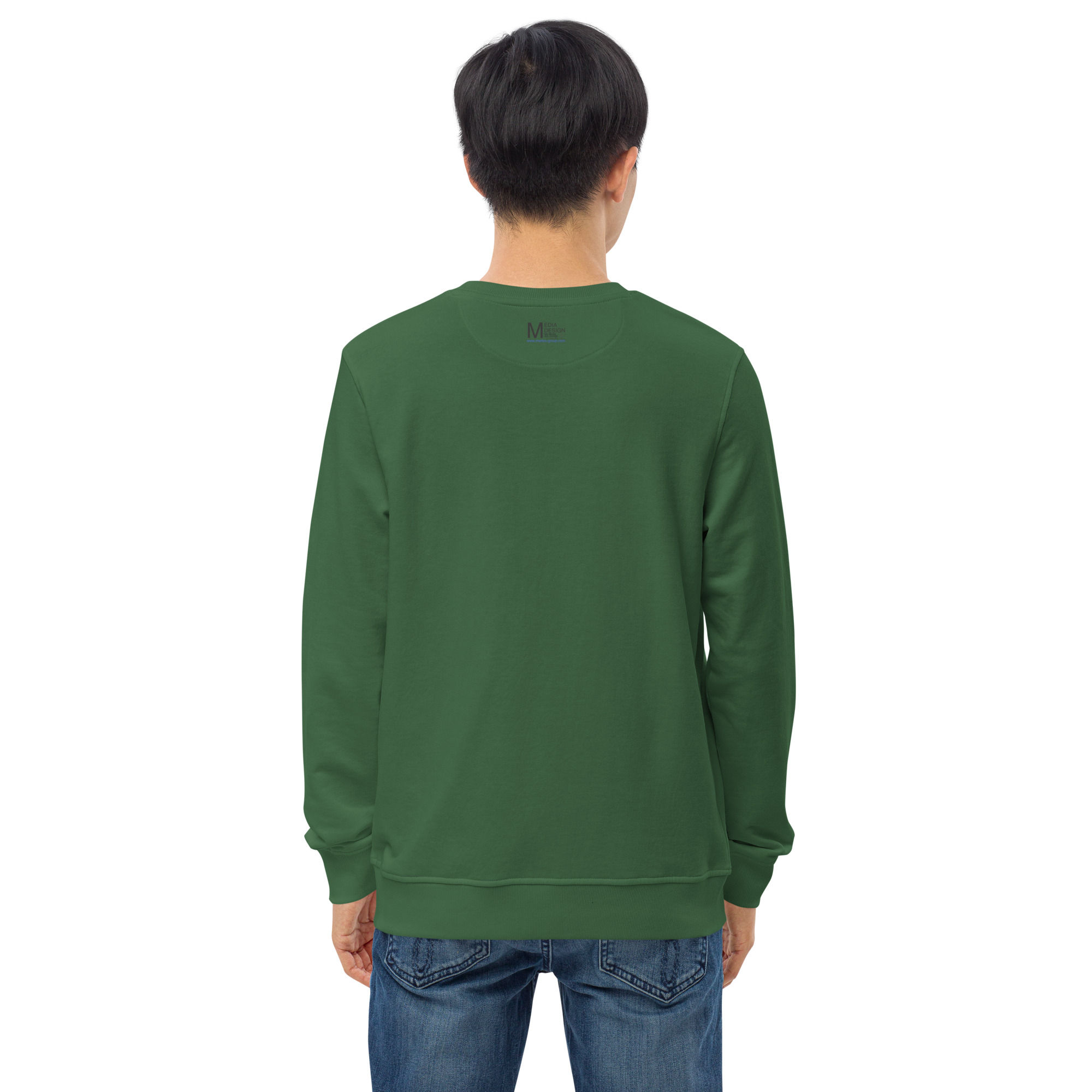 Medes Group Bio-Sweater one – Unisex Sweater Bottle Green