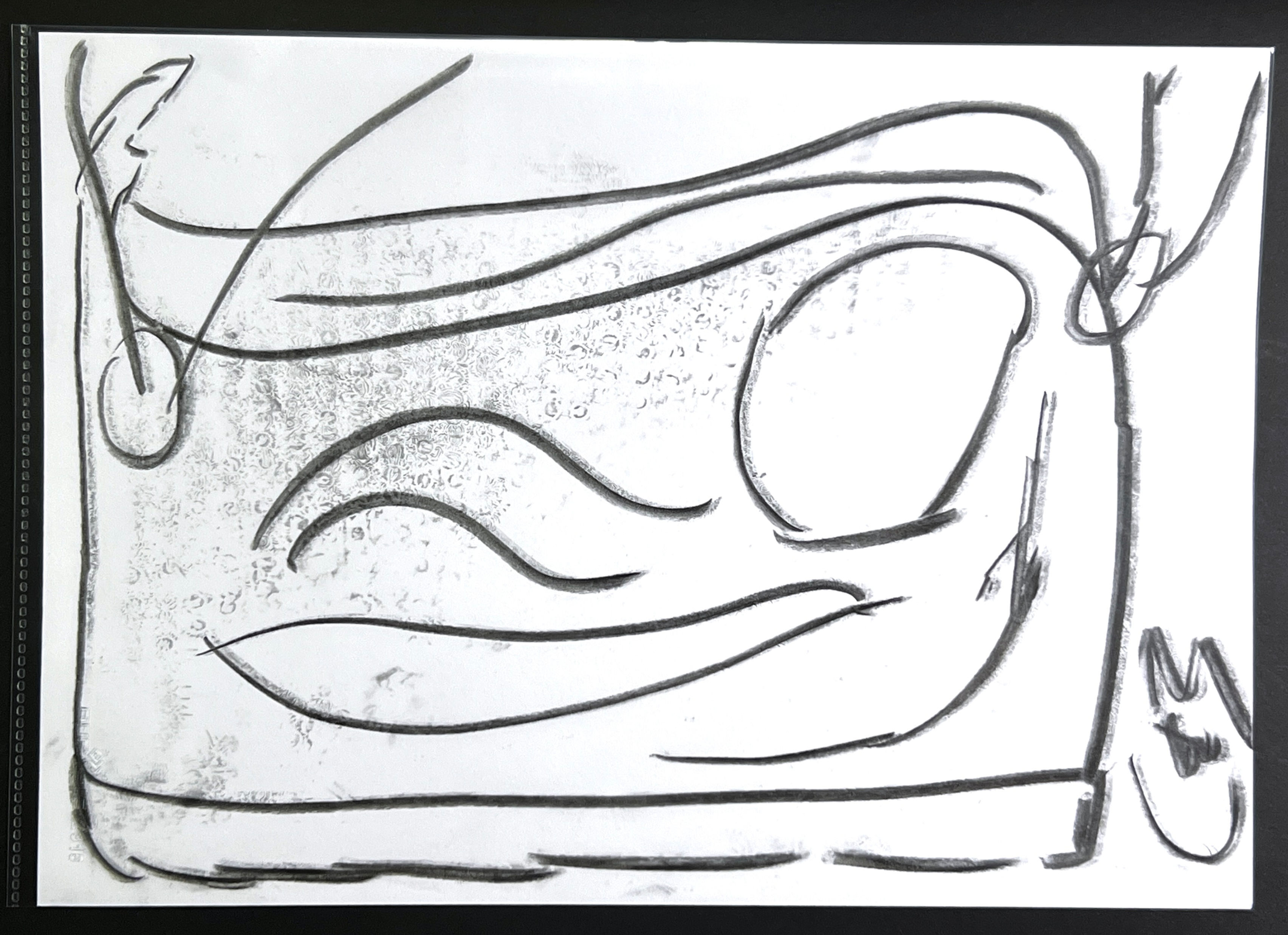 Designtasche mit Loch Zeichnung by Michail