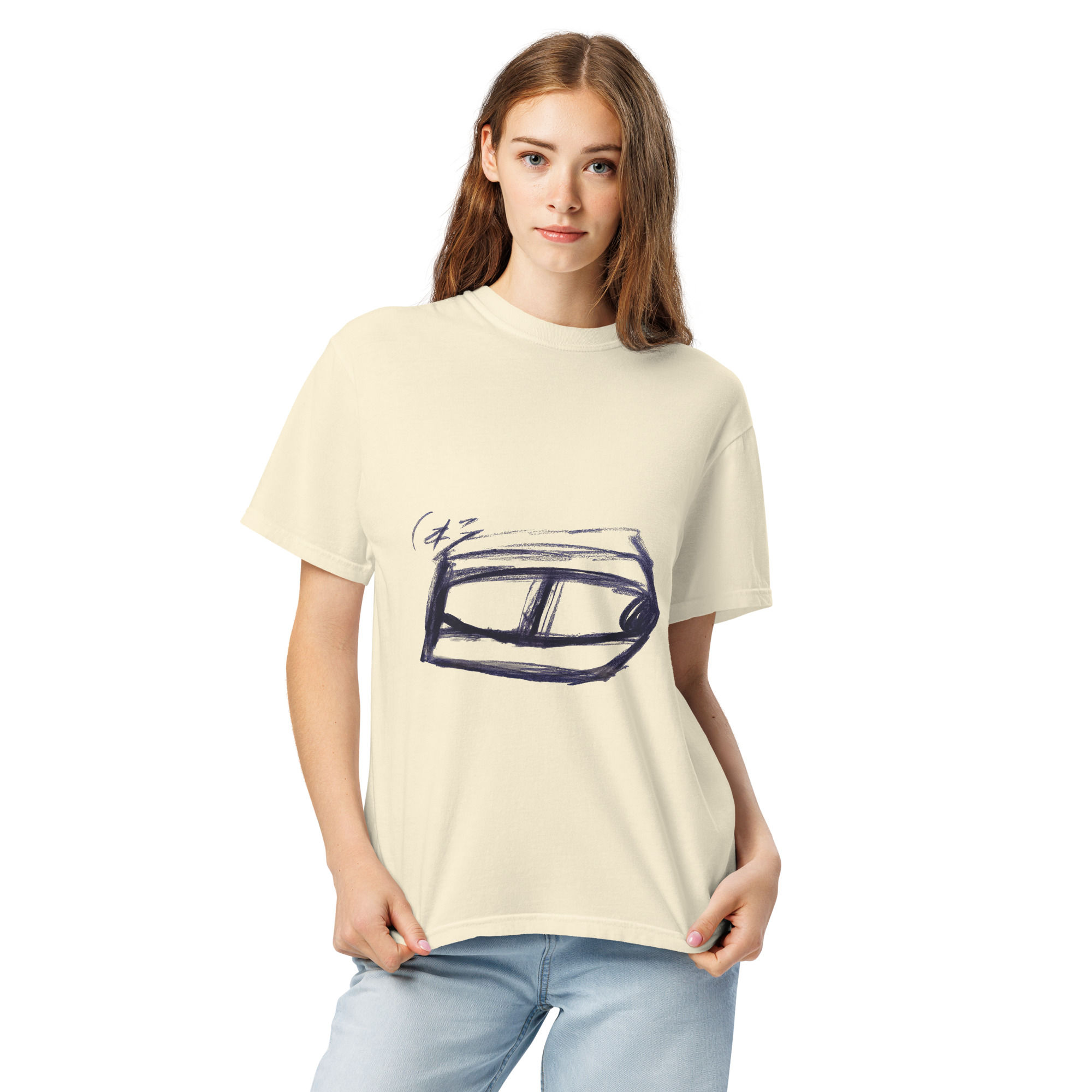 Medes Group Comfort Colors eighty – Unisex T-Shirt White,Black,Pepper,Moss,Ivory