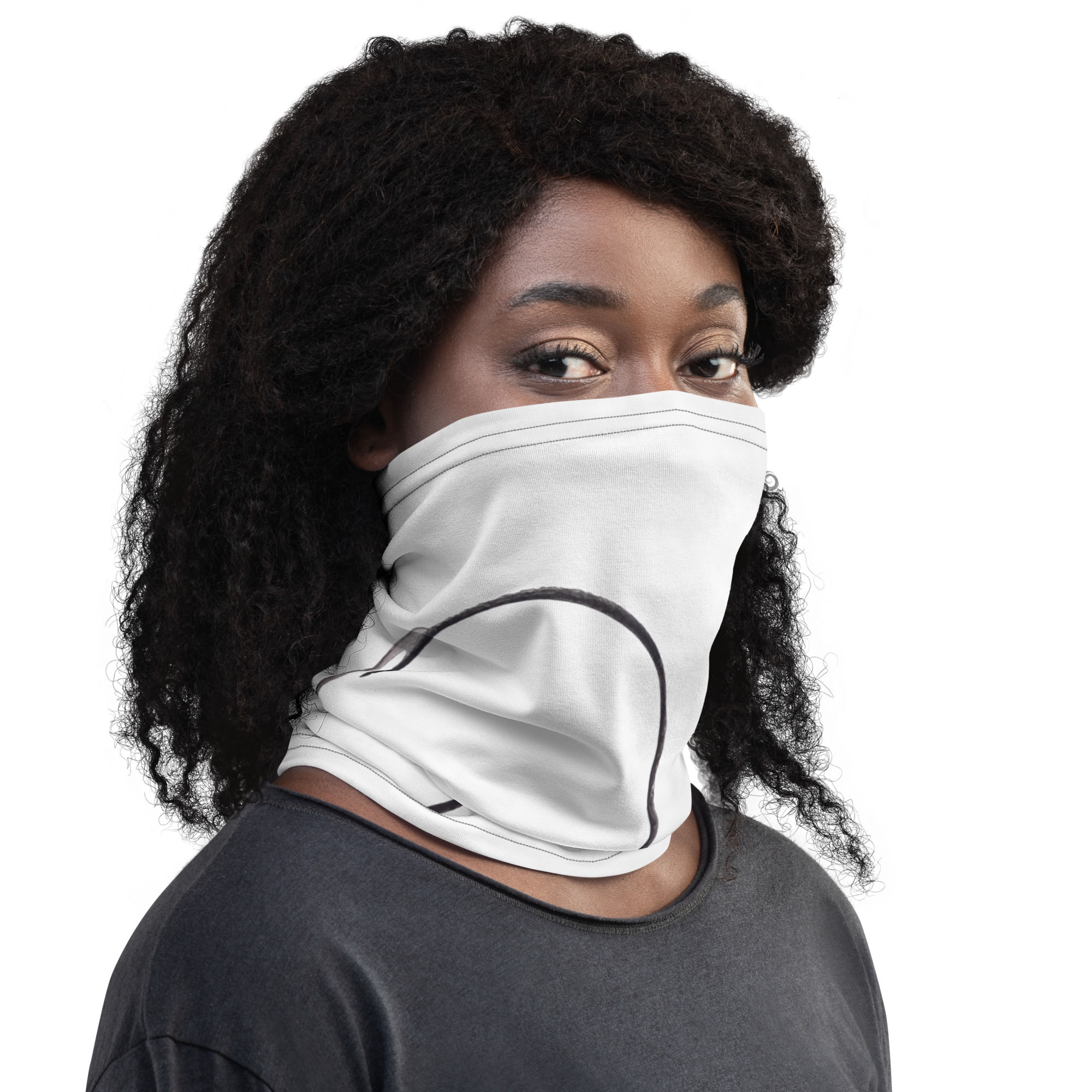 Medes Group Multifunktionstuch nine – onesize Tube white
