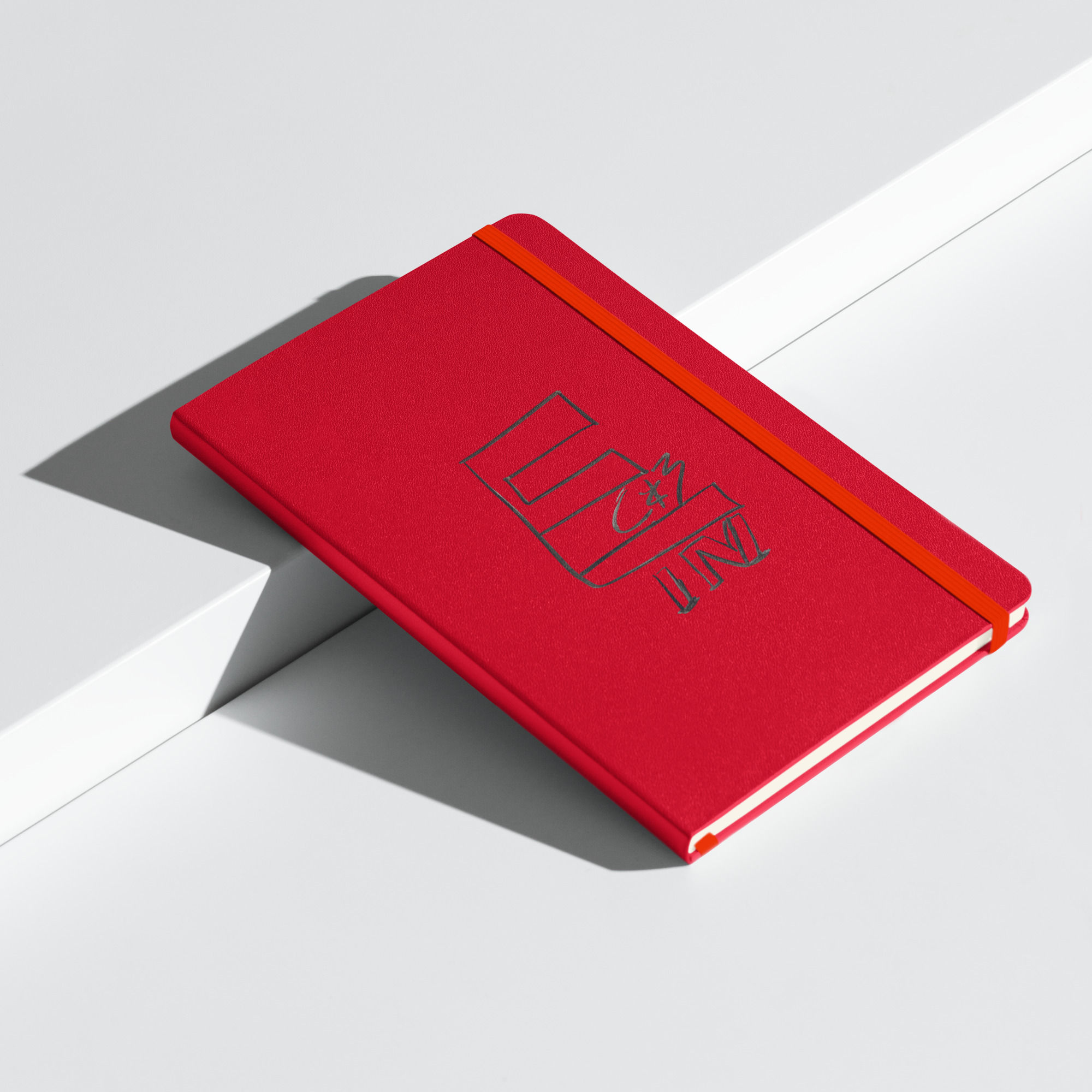 Medes Group Hardcover Notizbuch one red