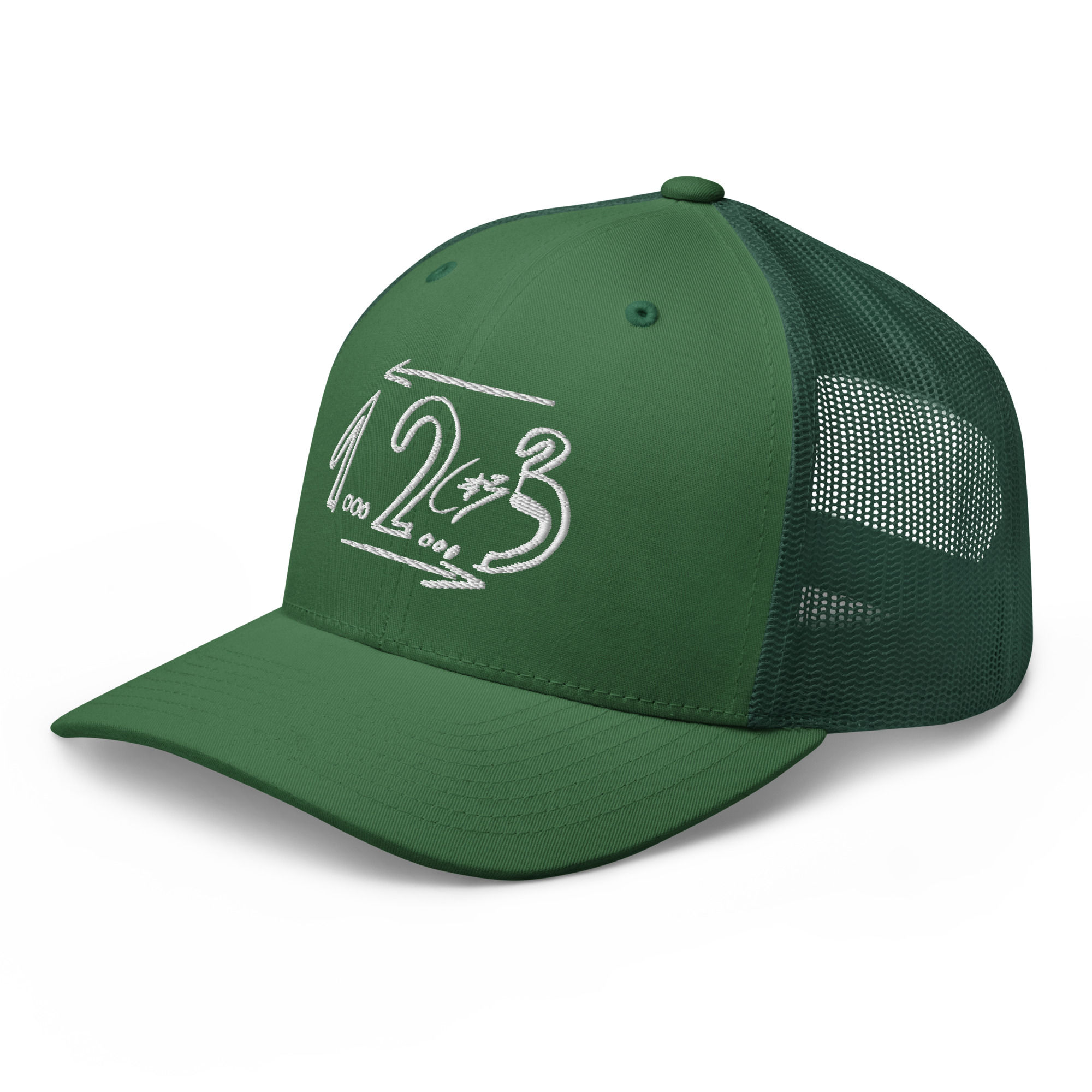 Medes Group Trucker Cap one Evergreen