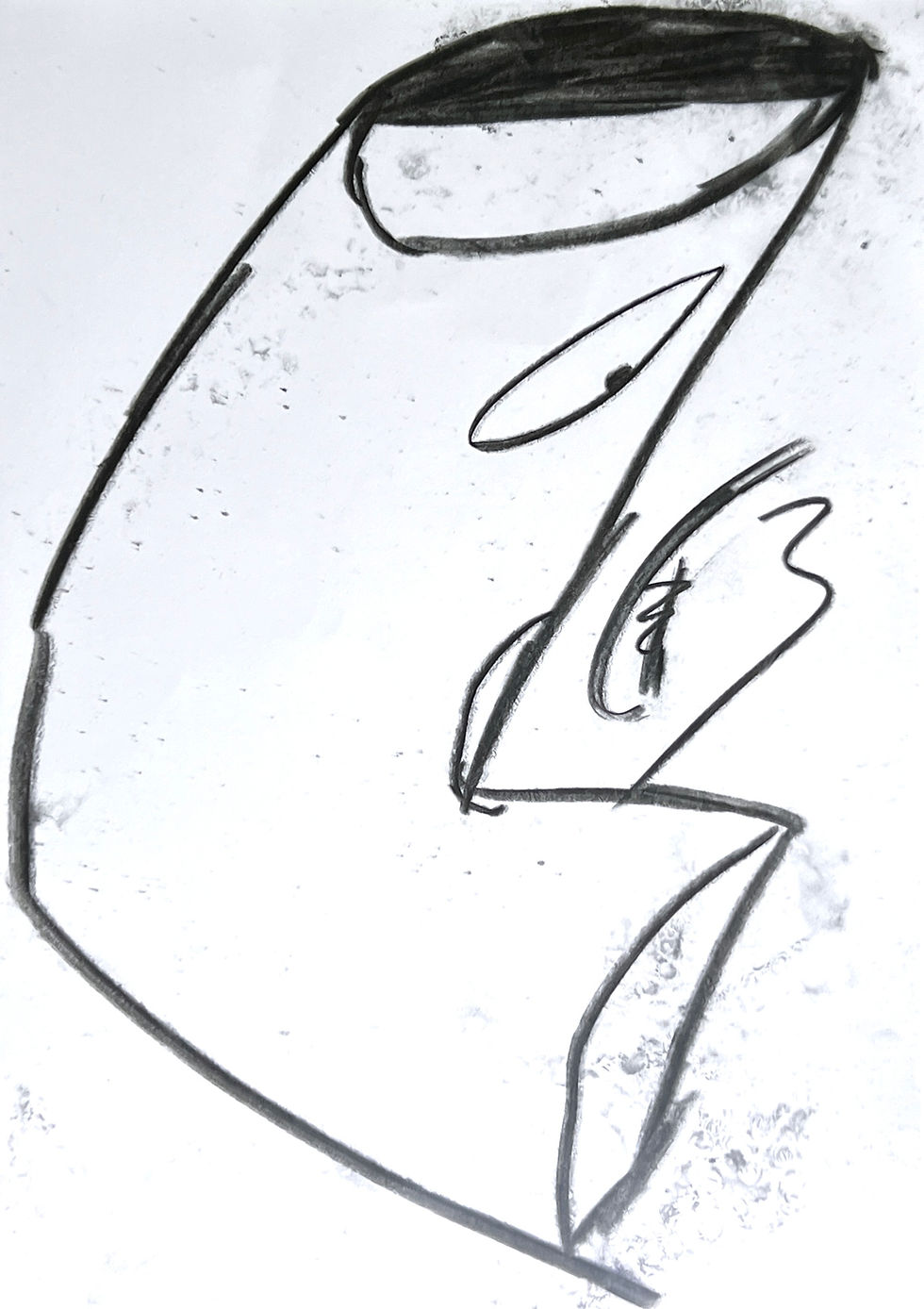 lachende Socke Zeichnung by Michail