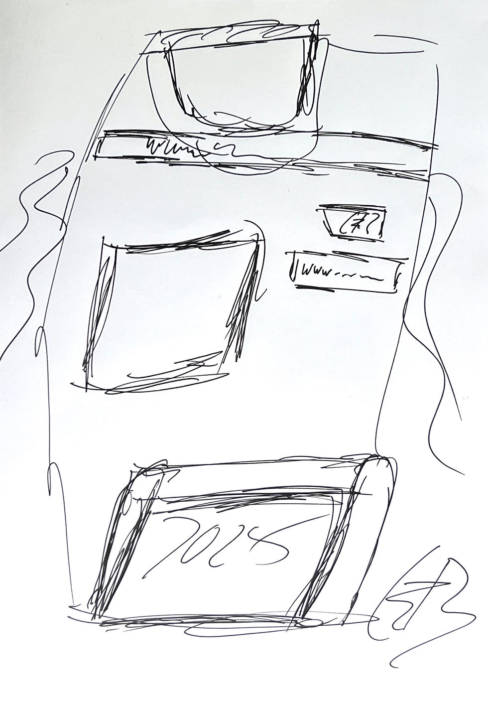 Flyer Zeichnung by Michail