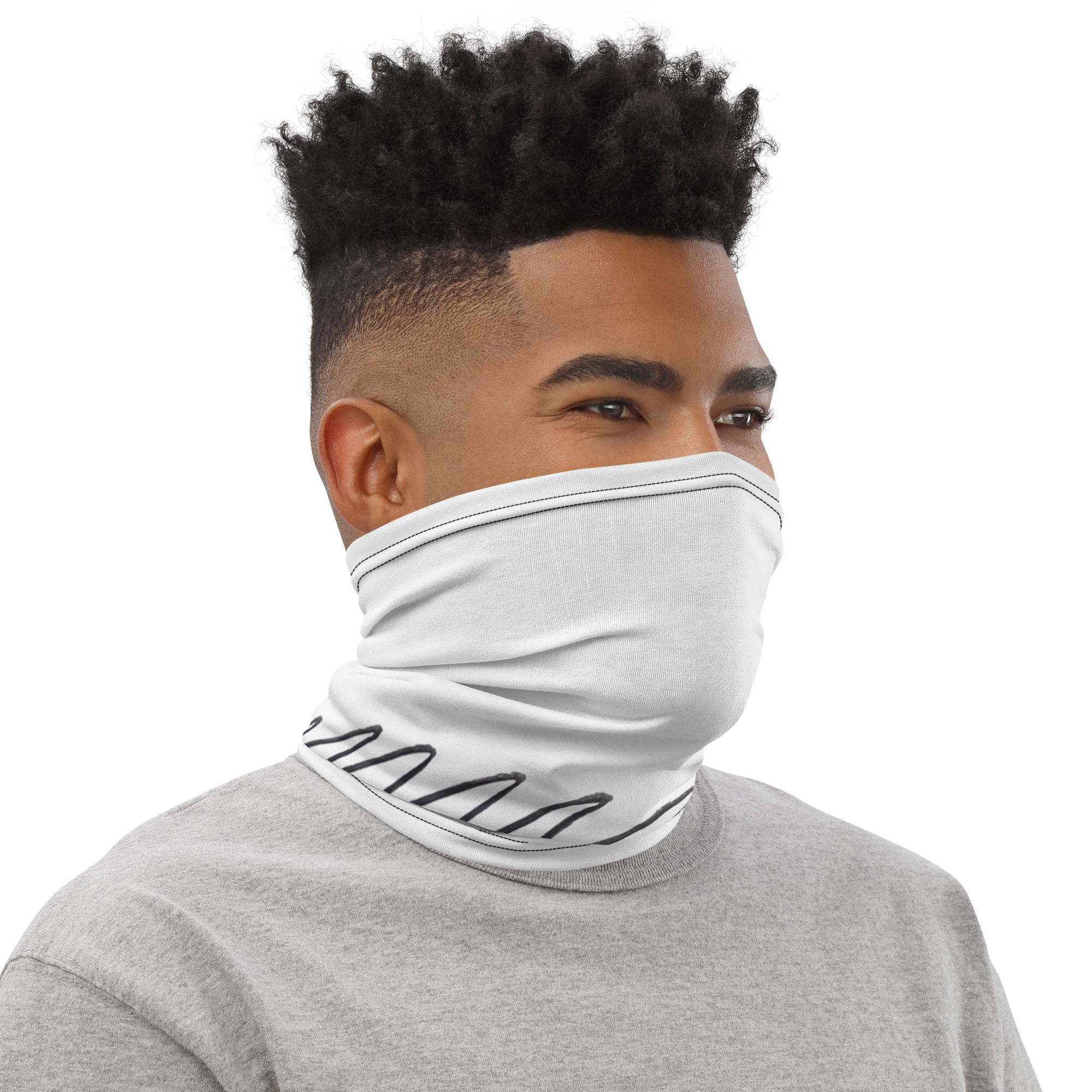 Medes Group Multifunktionstuch eight – onesize Tube white