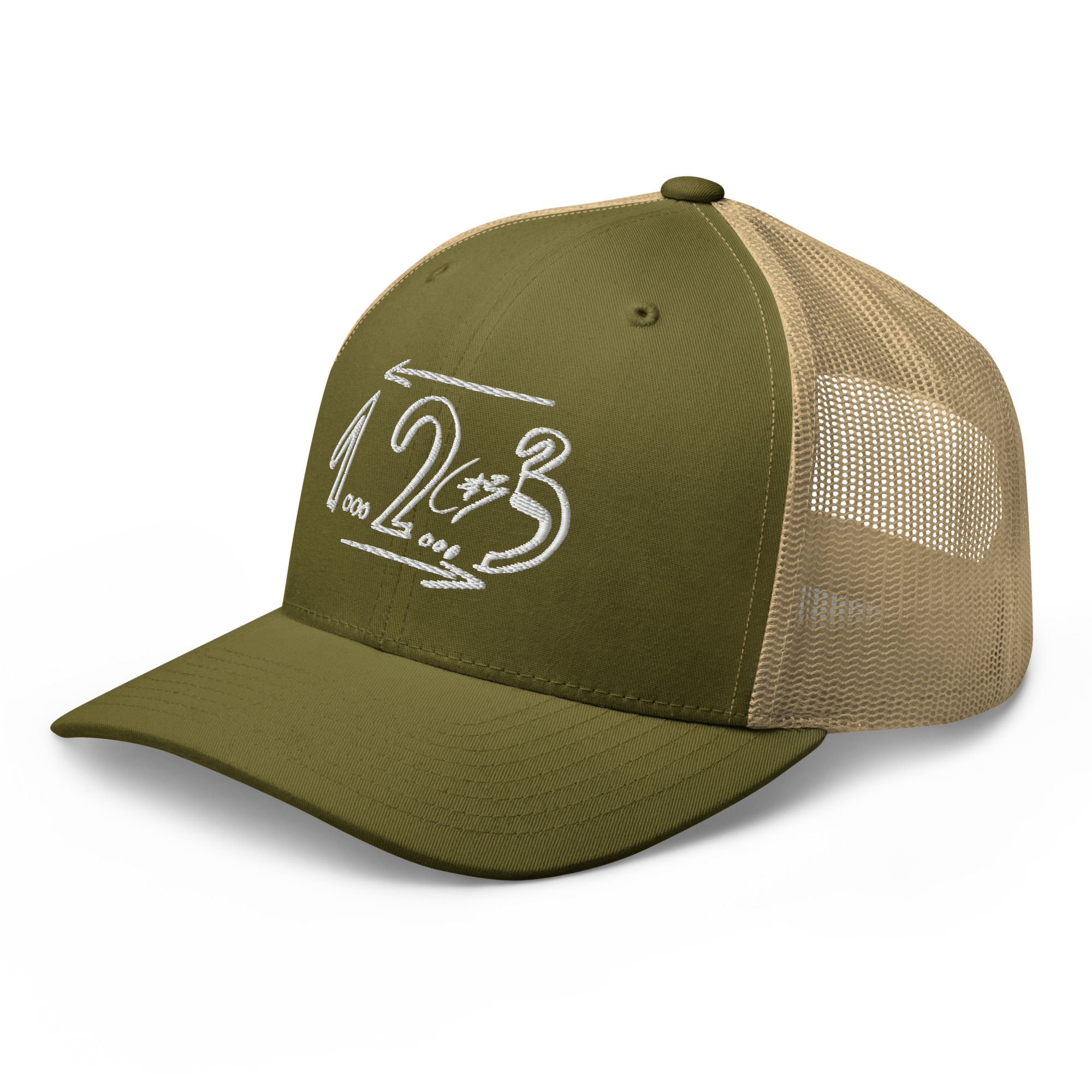 Medes Group Trucker Cap one Moss/Khaki