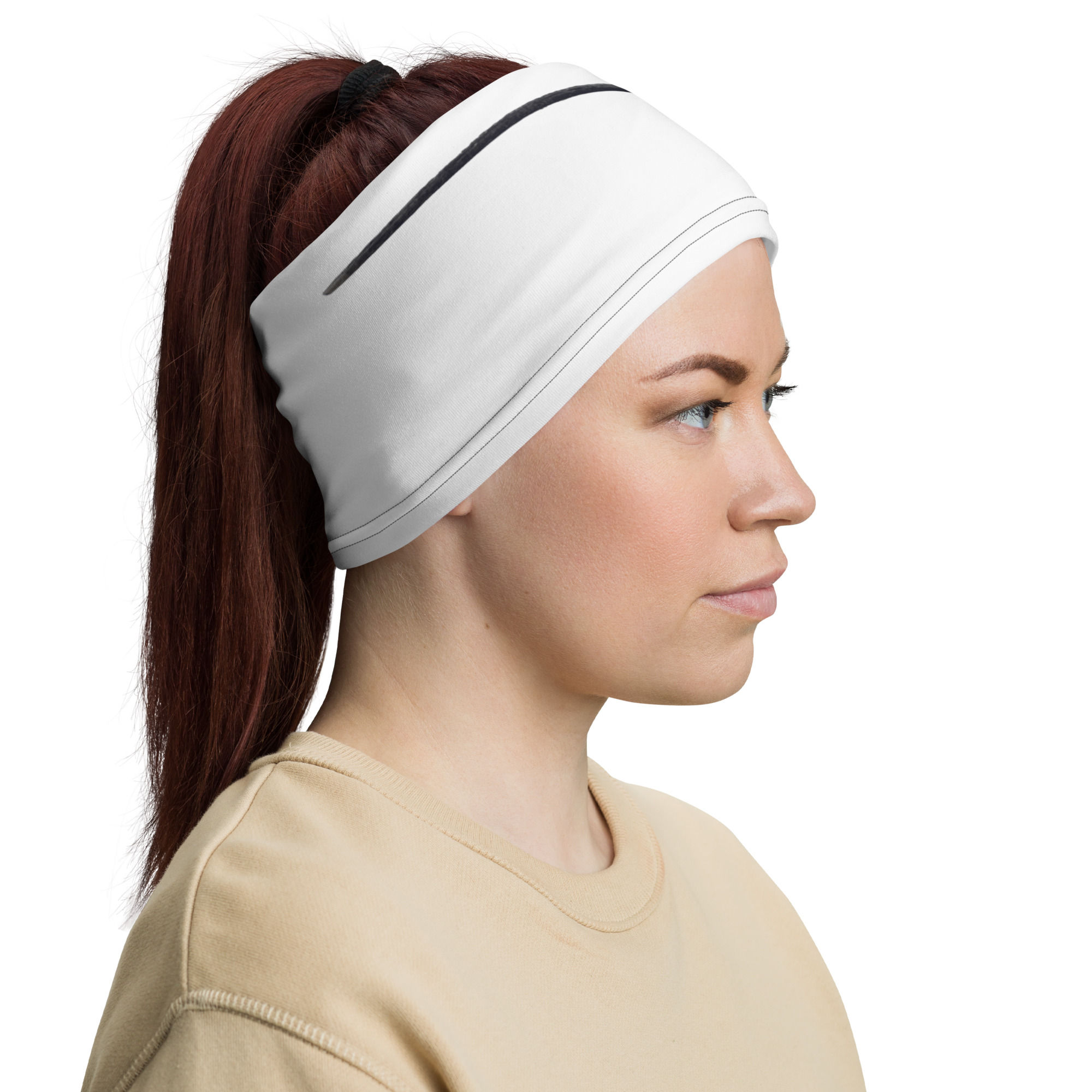 Medes Group Multifunktionstuch two – onesize Tube white