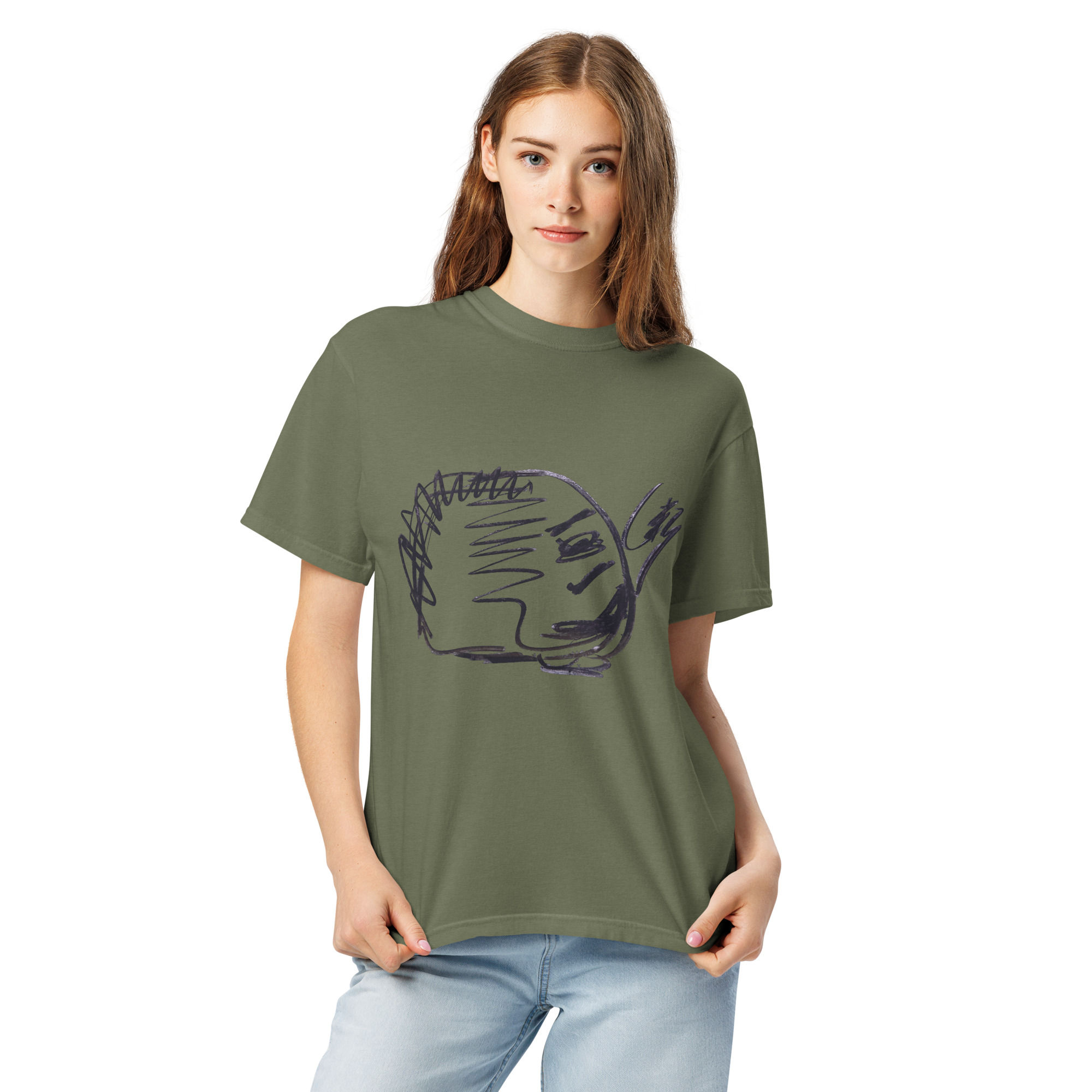 Medes Group Comfort Colors fifty-seven Unisex T-Shirt Moss