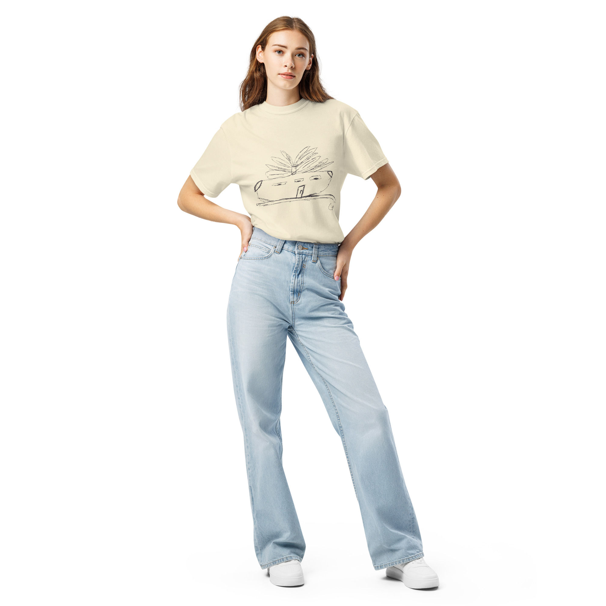 Medes Group Comfort Colors eleven T-Shirt ivory