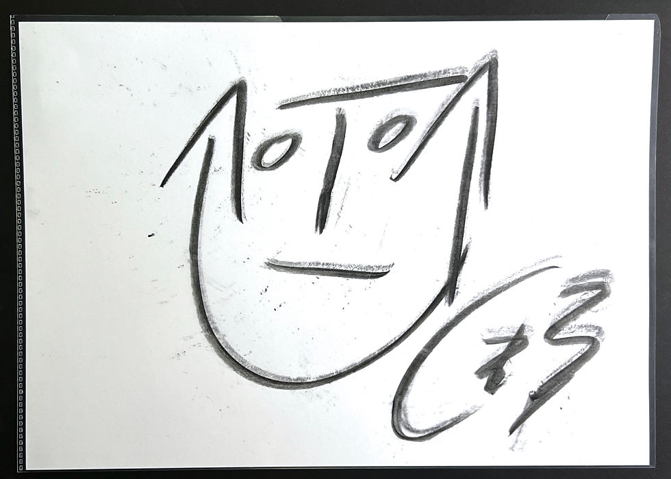 Man das gleich Zeichnung by Michail